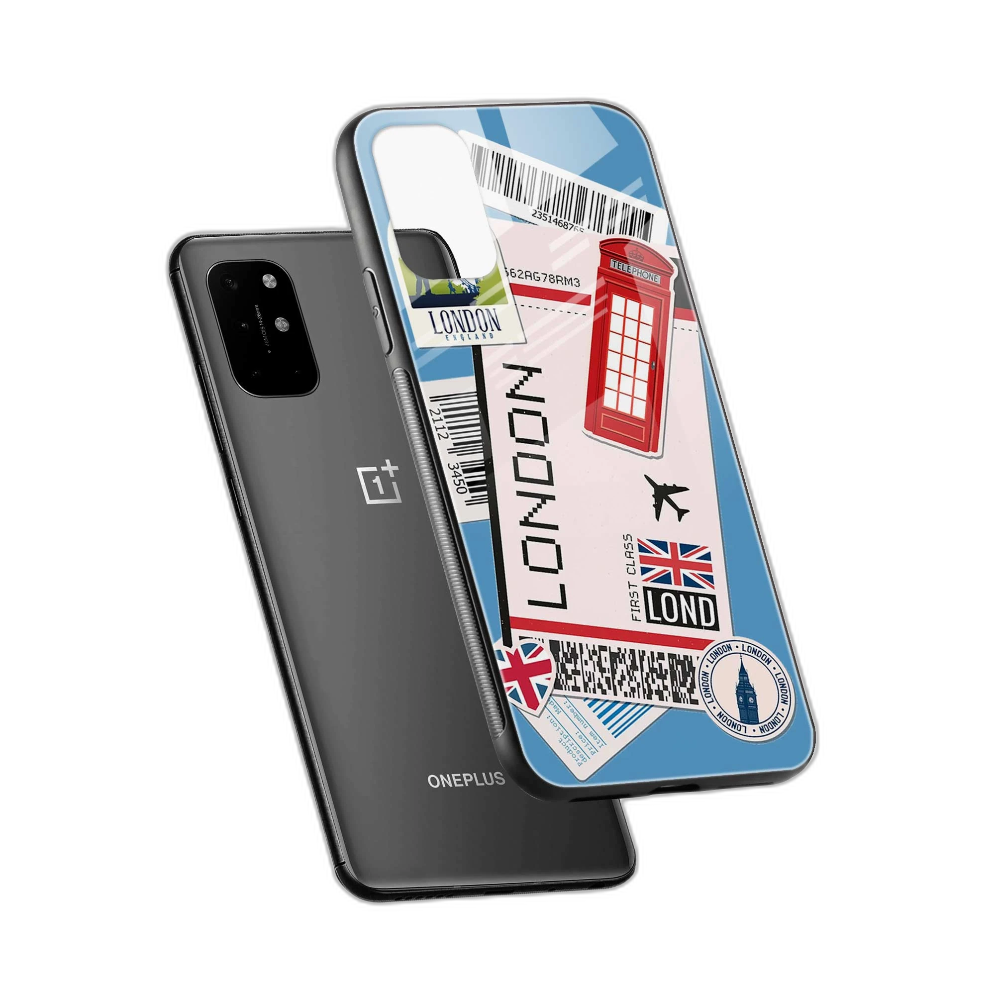 London OnePlus 8T Back Cover view 2
