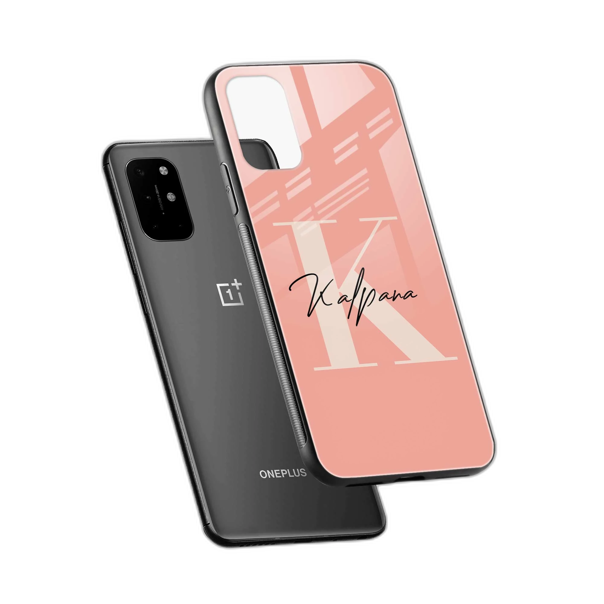 Personalised Name OnePlus 8T Back Cover view 2