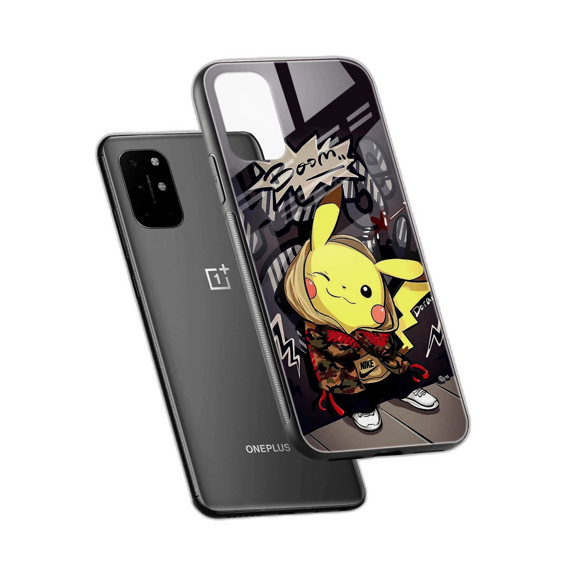 Pikachu OnePlus 8T Back Cover view 2