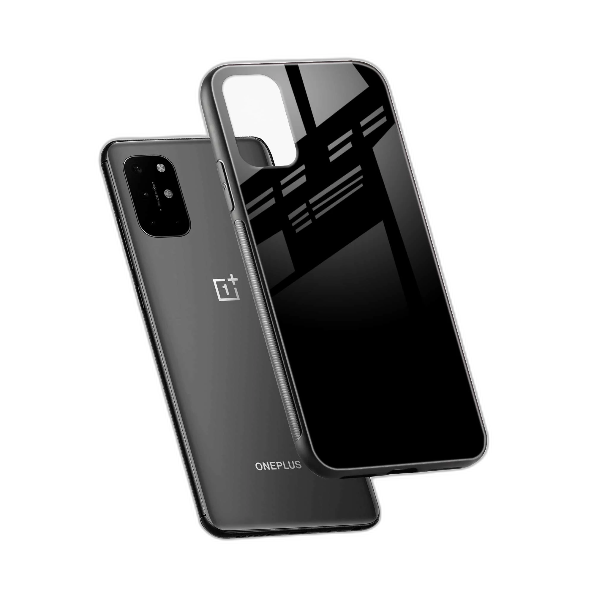 Pure Black OnePlus 8T Back Cover view 2