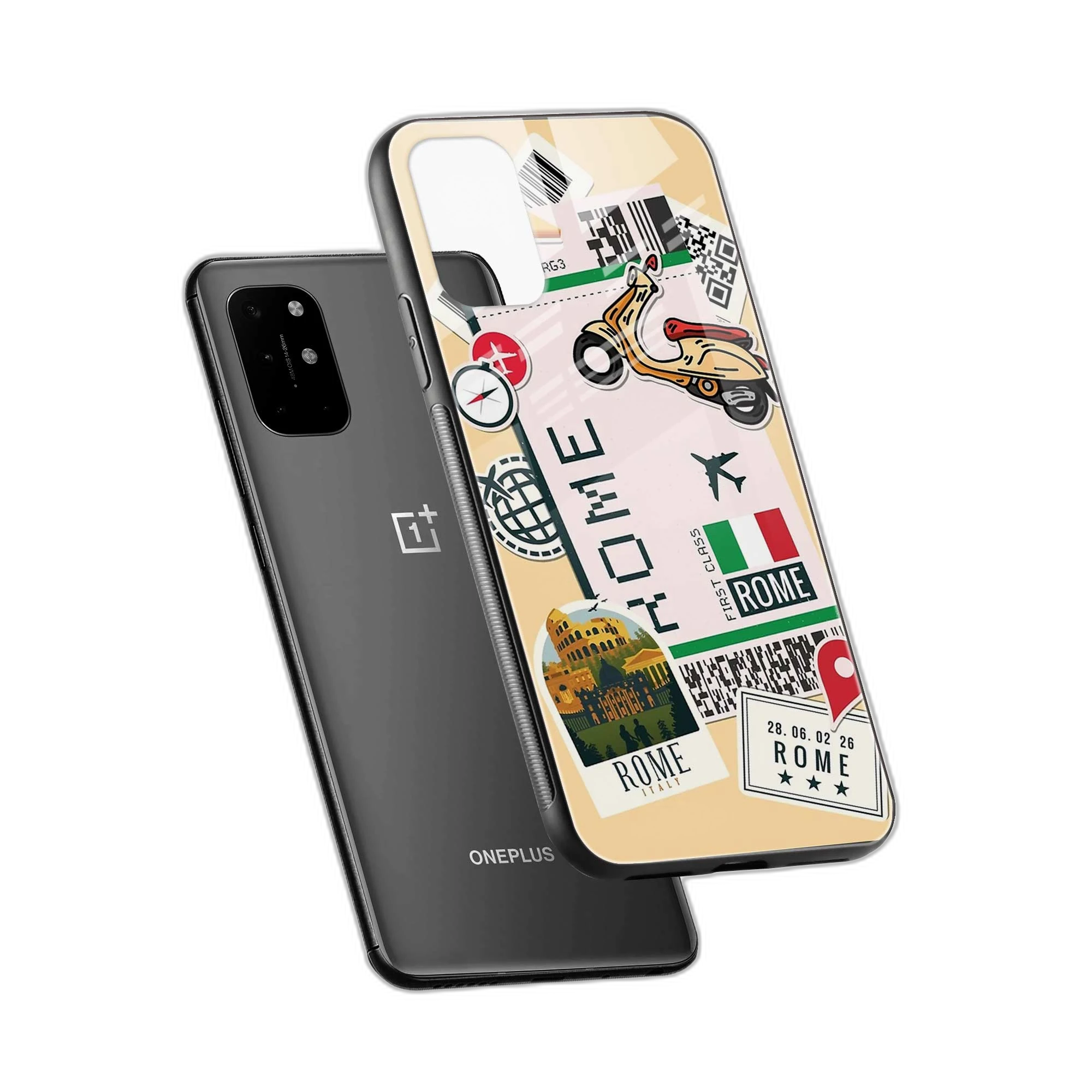 Rome OnePlus 8T Back Cover view 2