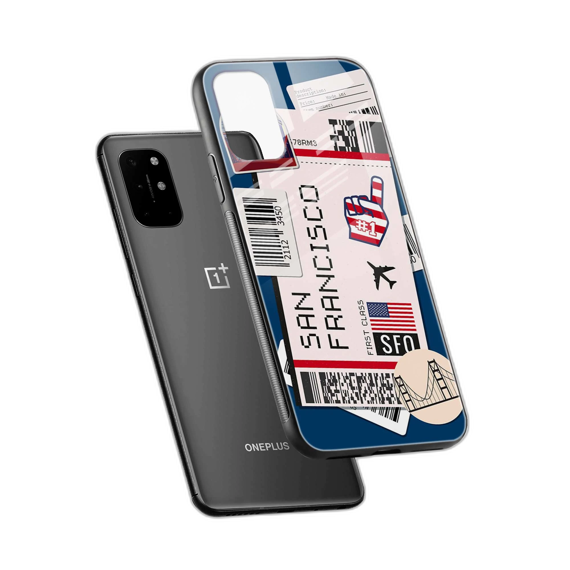 San Francisco OnePlus 8T Back Cover view 2