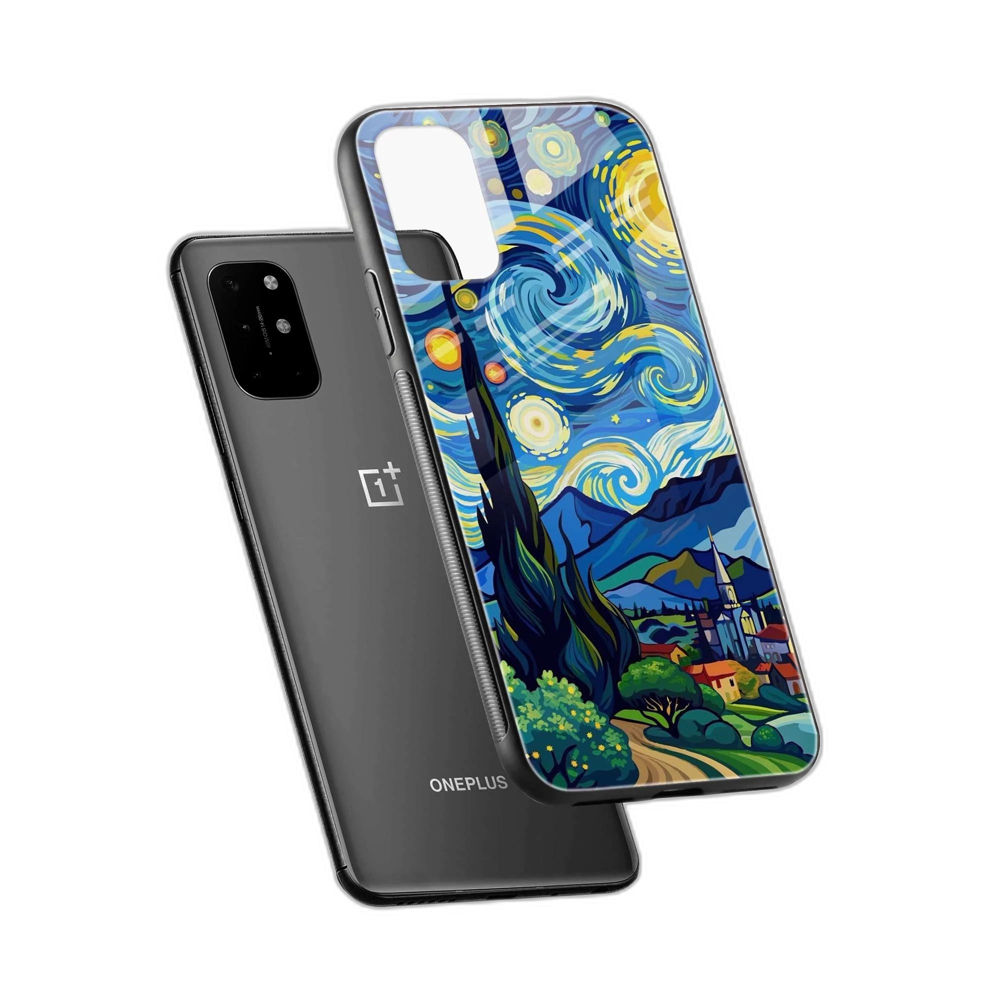 Starry Night OnePlus 8T Back Cover view 2
