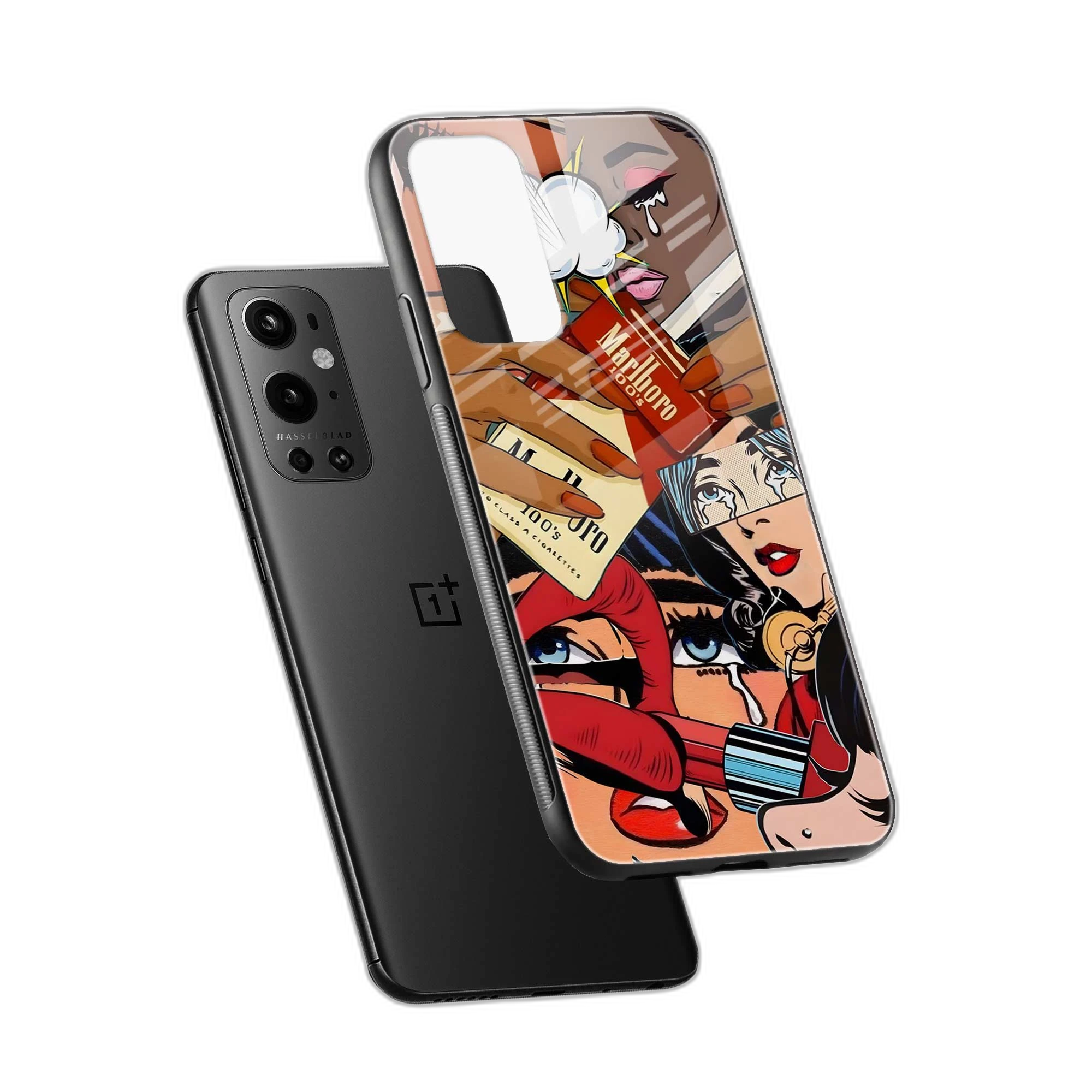 Bad Girl OnePlus 9 Pro Back Cover view 2