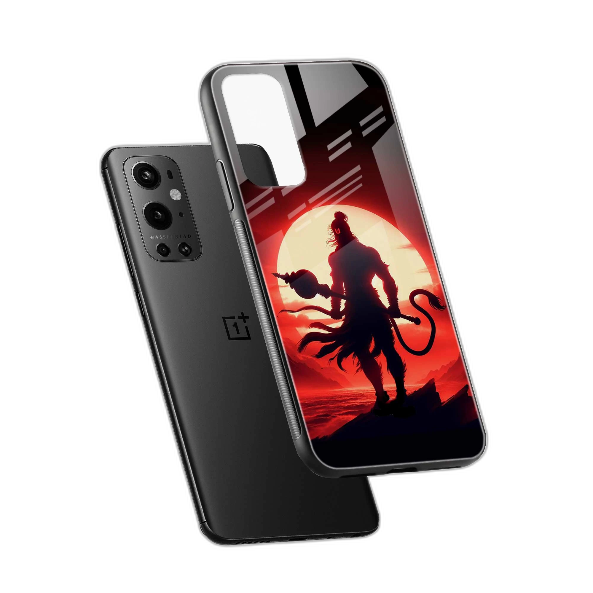 Bajrangbali OnePlus 9 Pro Back Cover view 2