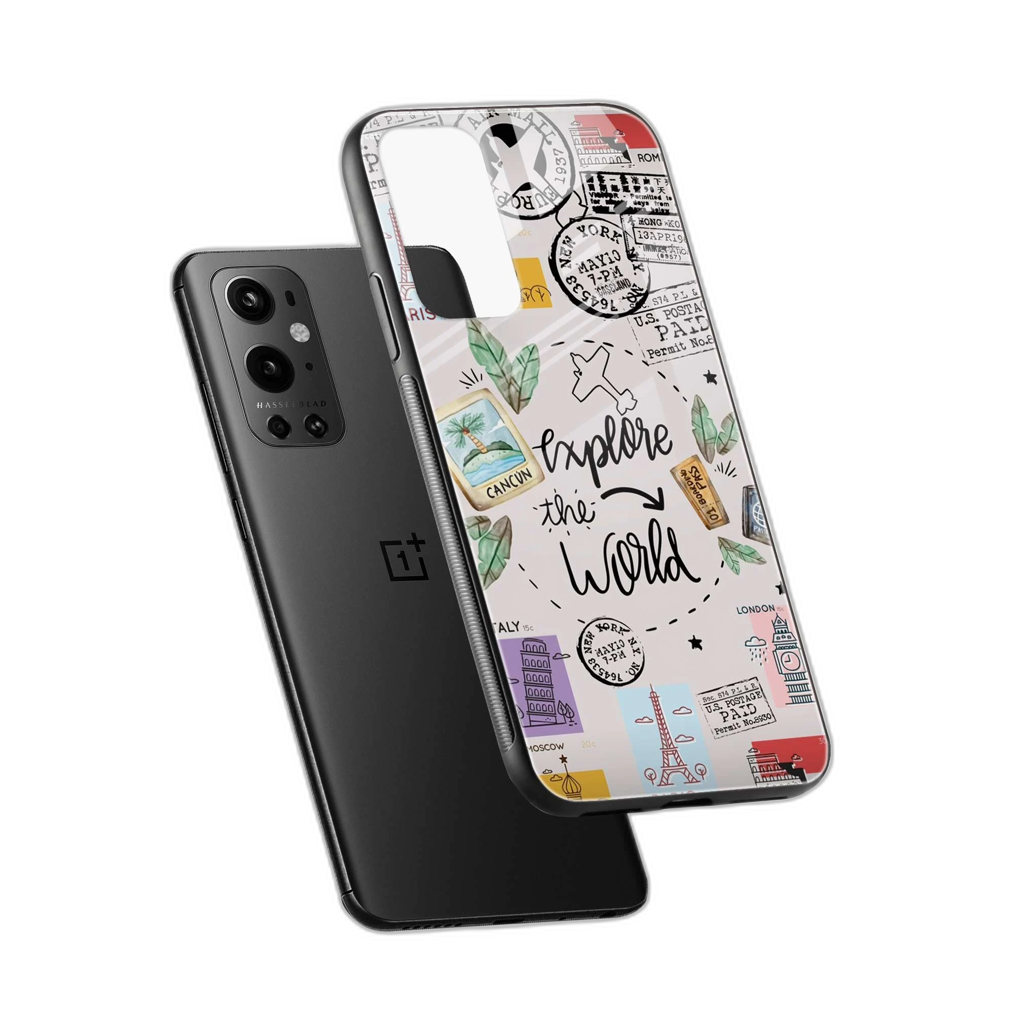 Explore The World OnePlus 9 Pro Back Cover view 2