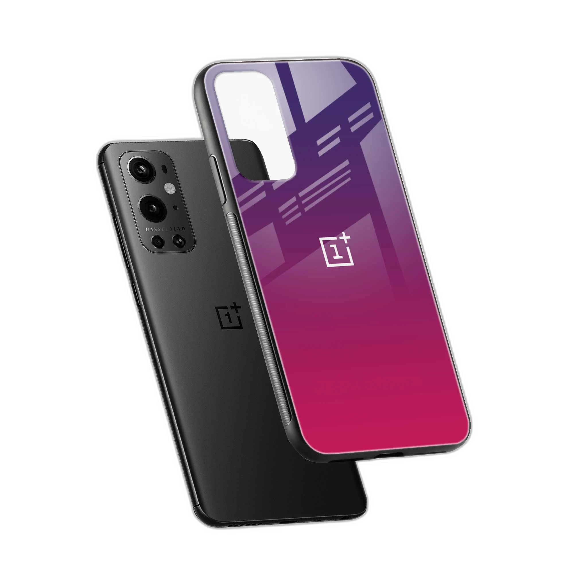Pink Rise OnePlus 9 Pro Back Cover view 2