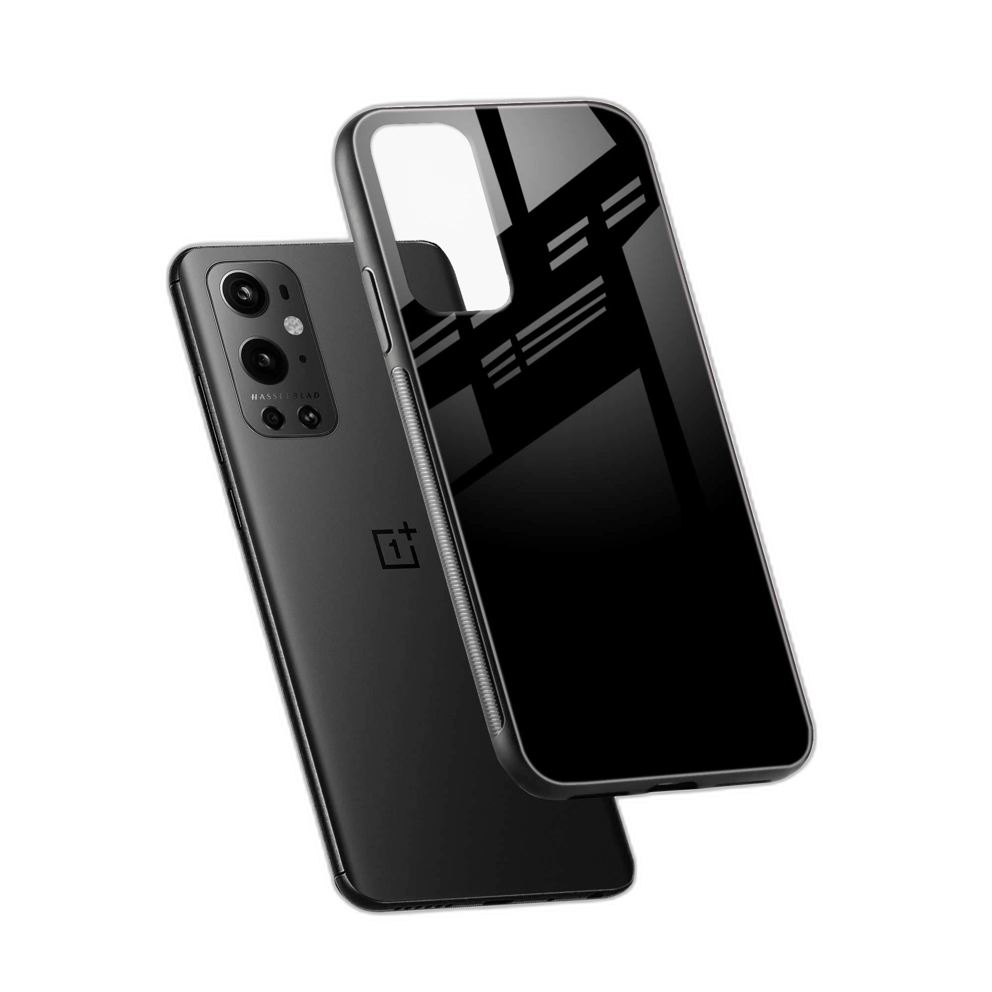 Pure Black OnePlus 9 Pro Back Cover view 2