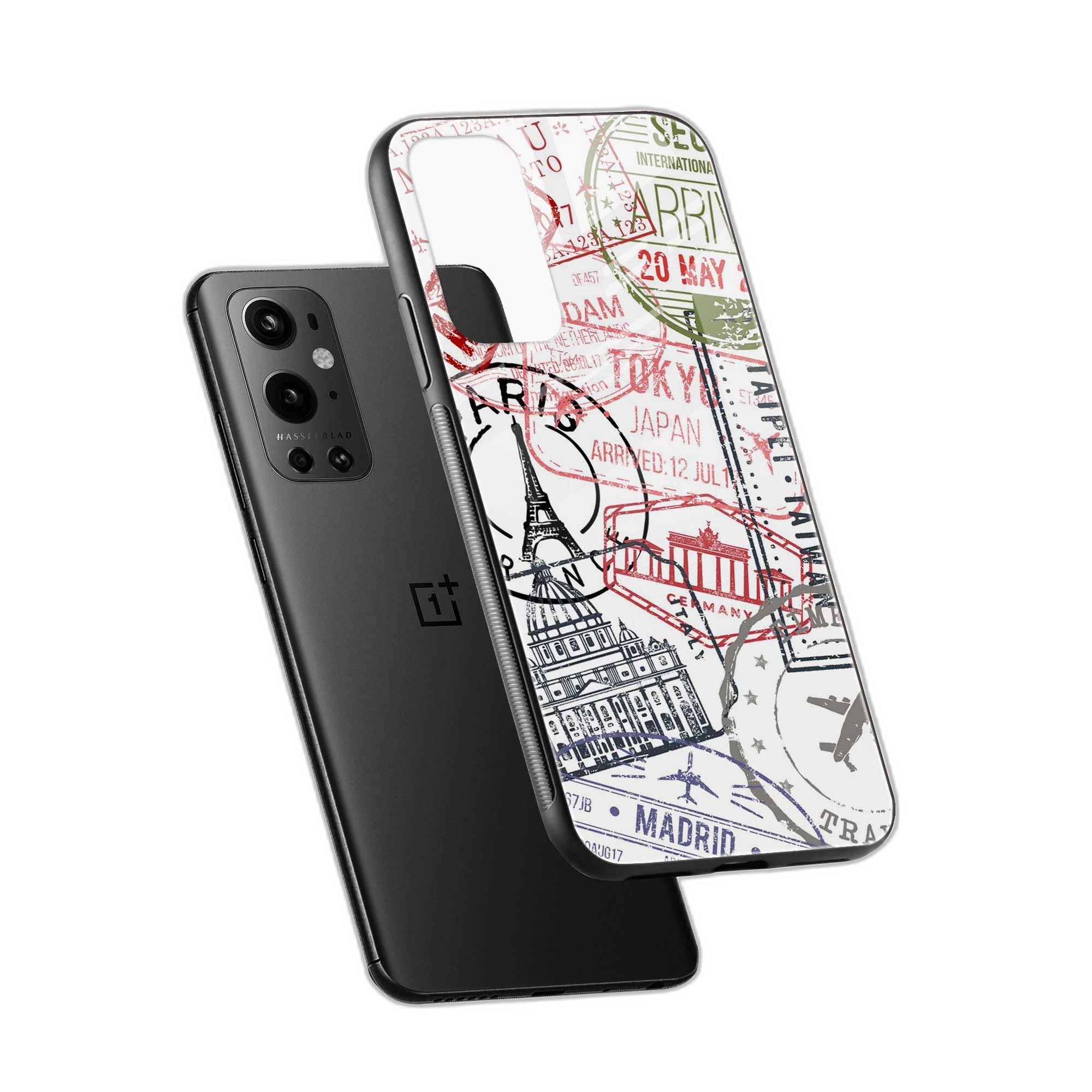 Stamp OnePlus 9 Pro Back Cover view 2