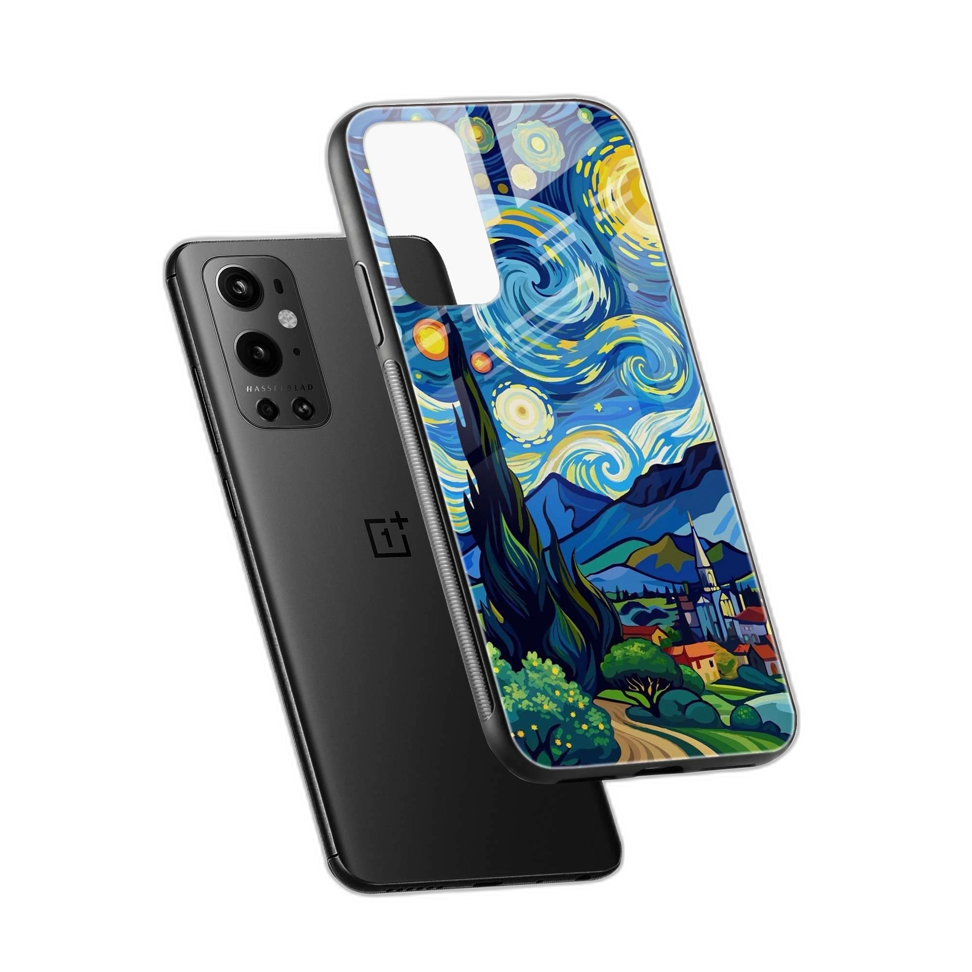 Starry Night OnePlus 9 Pro Back Cover view 2
