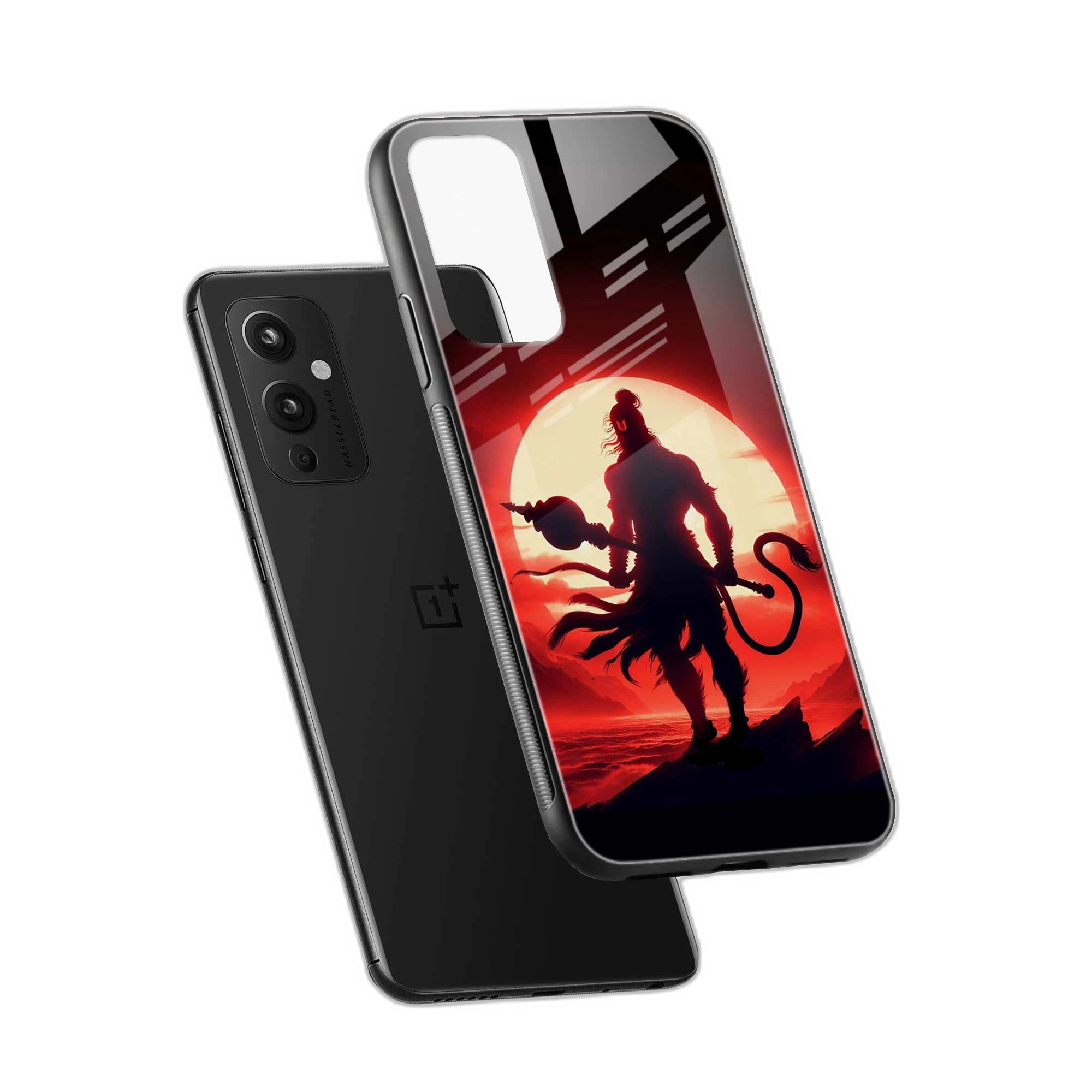 Bajrangbali OnePlus 9 Back Cover view 2
