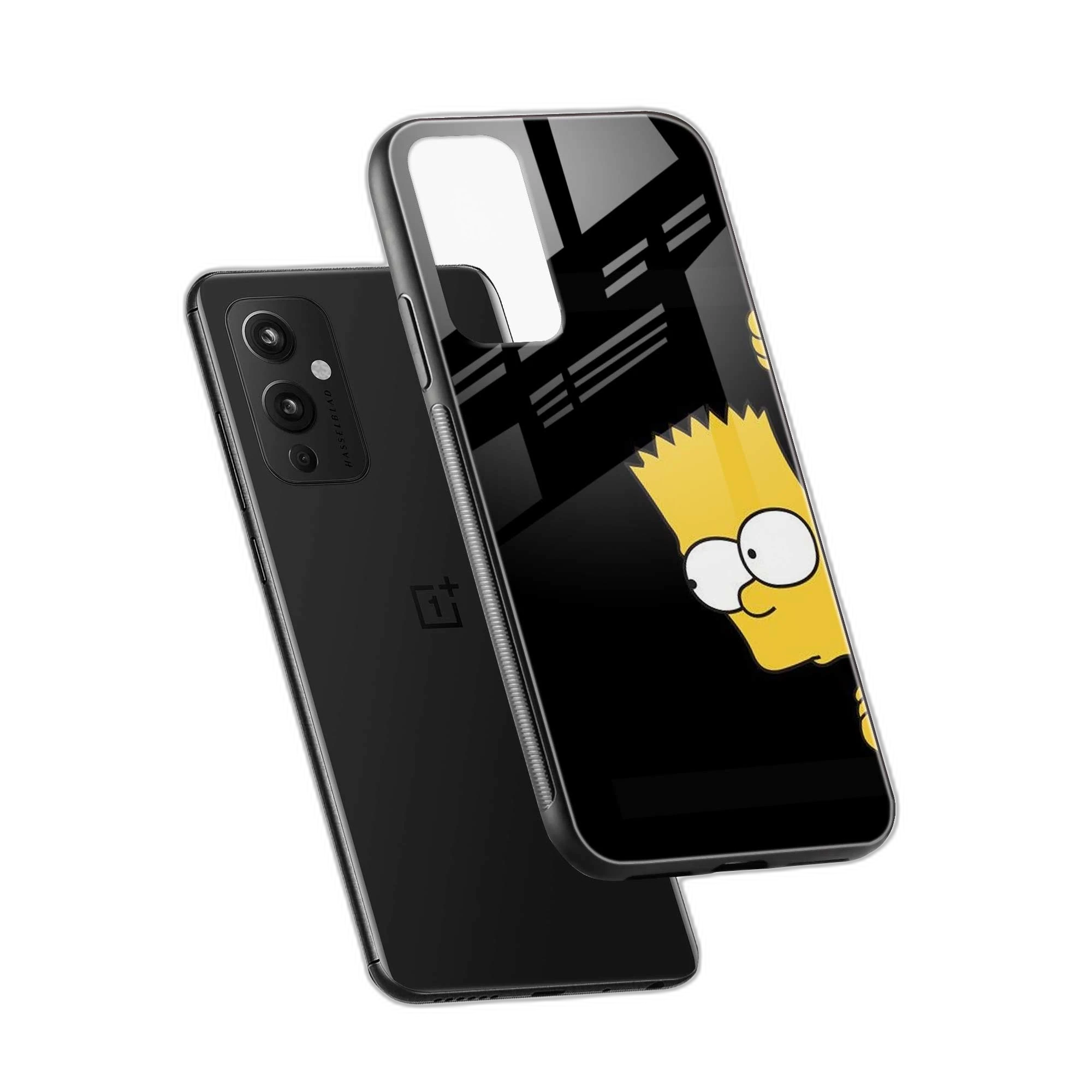 Bart Simpson OnePlus 9 Back Cover view 2