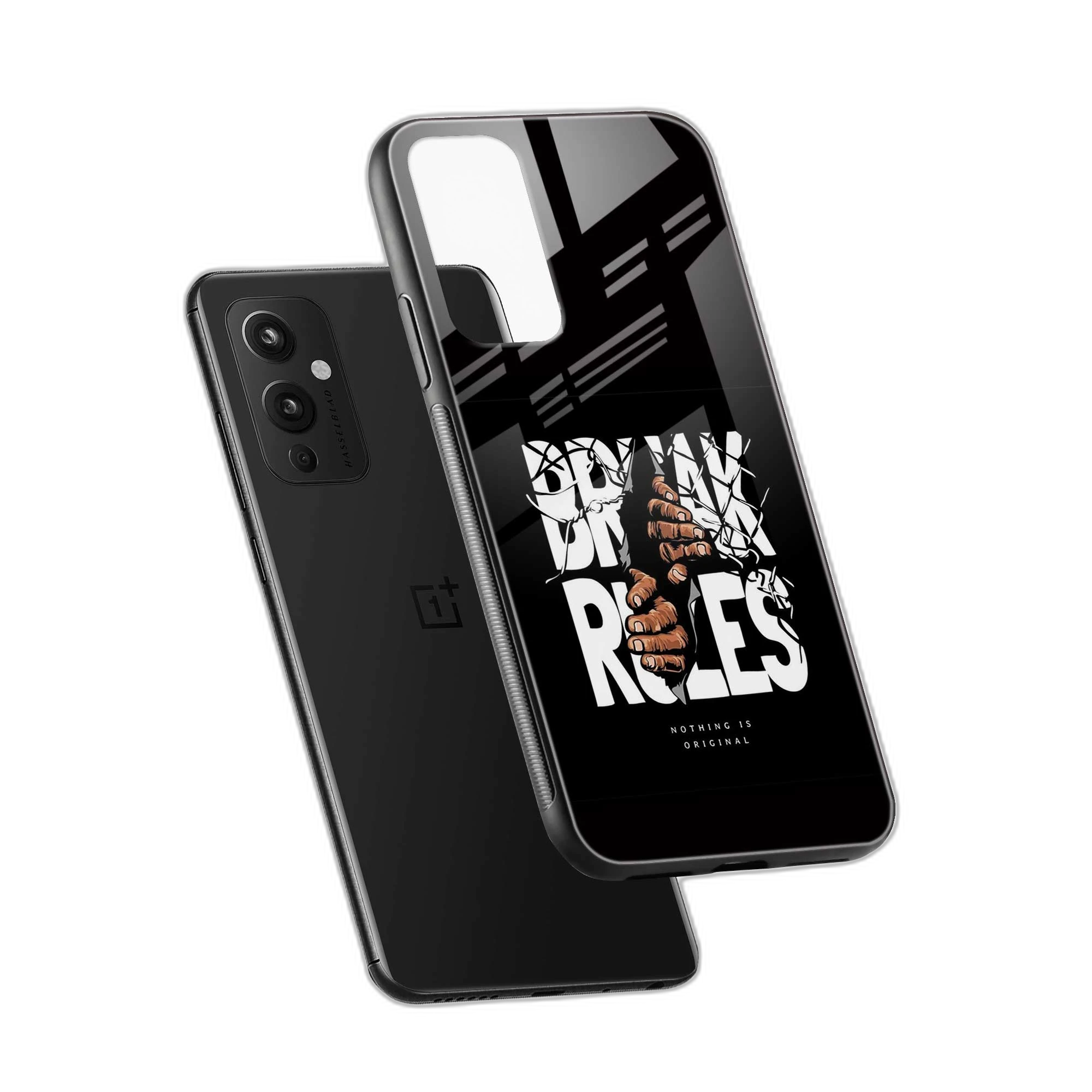 Break Rules OnePlus 9 Back Cover view 2