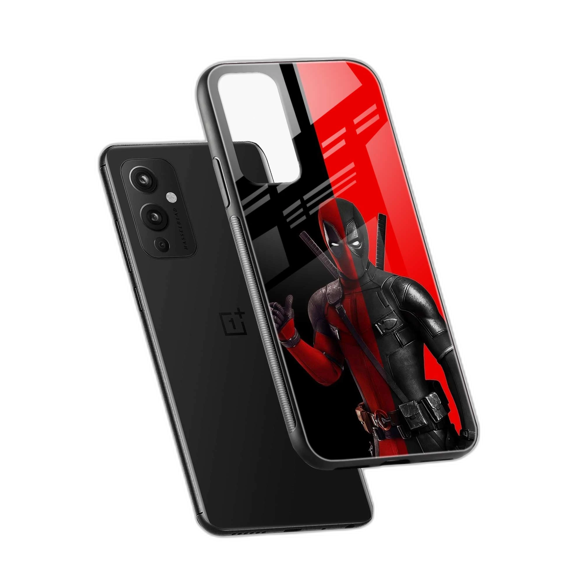 Deadpool OnePlus 9 Back Cover view 2