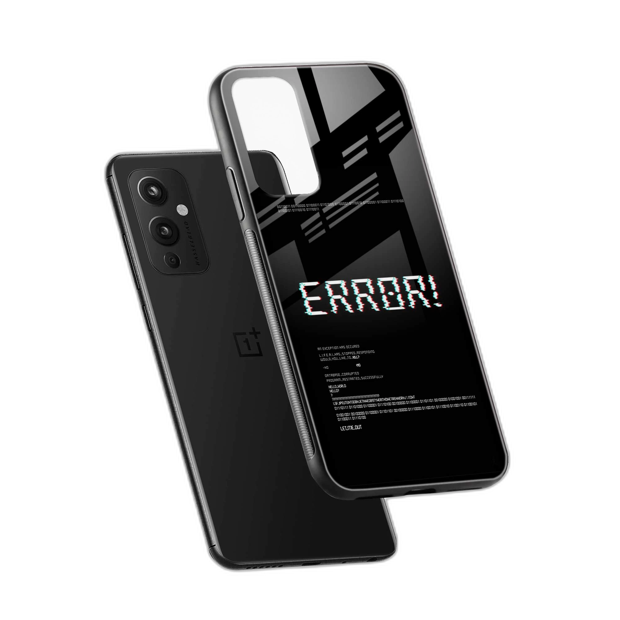 Error OnePlus 9 Back Cover view 2