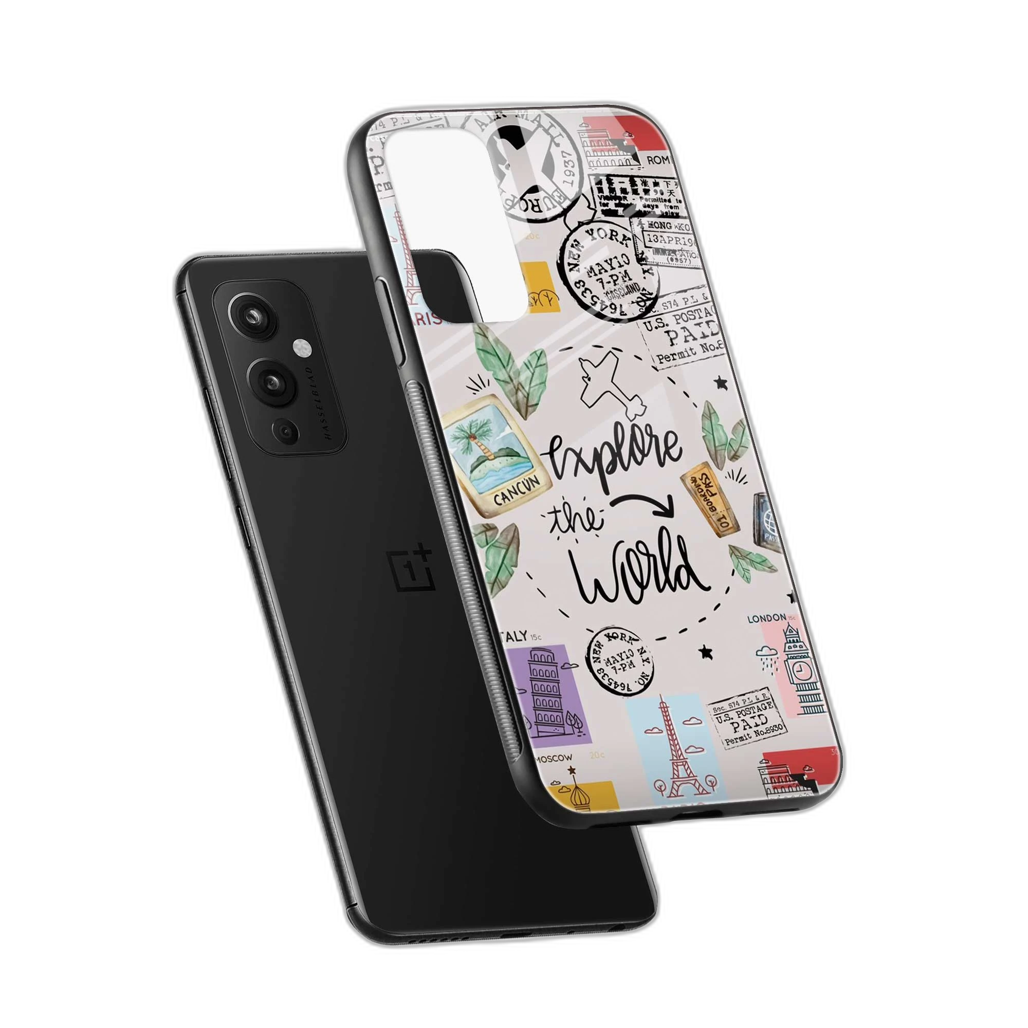 Explore The World OnePlus 9 Back Cover view 2
