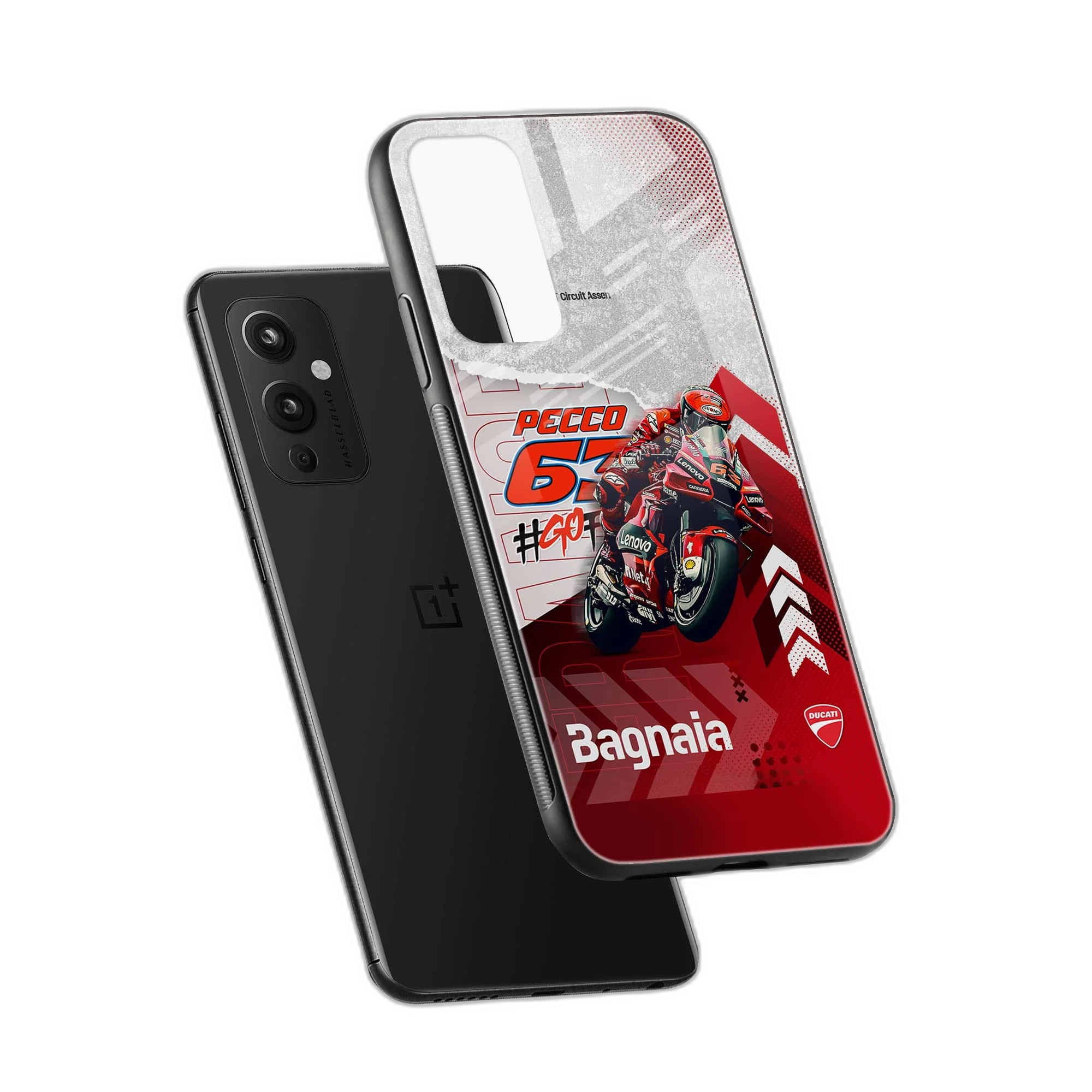 Francesco Bagnaia OnePlus 9 Back Cover view 2