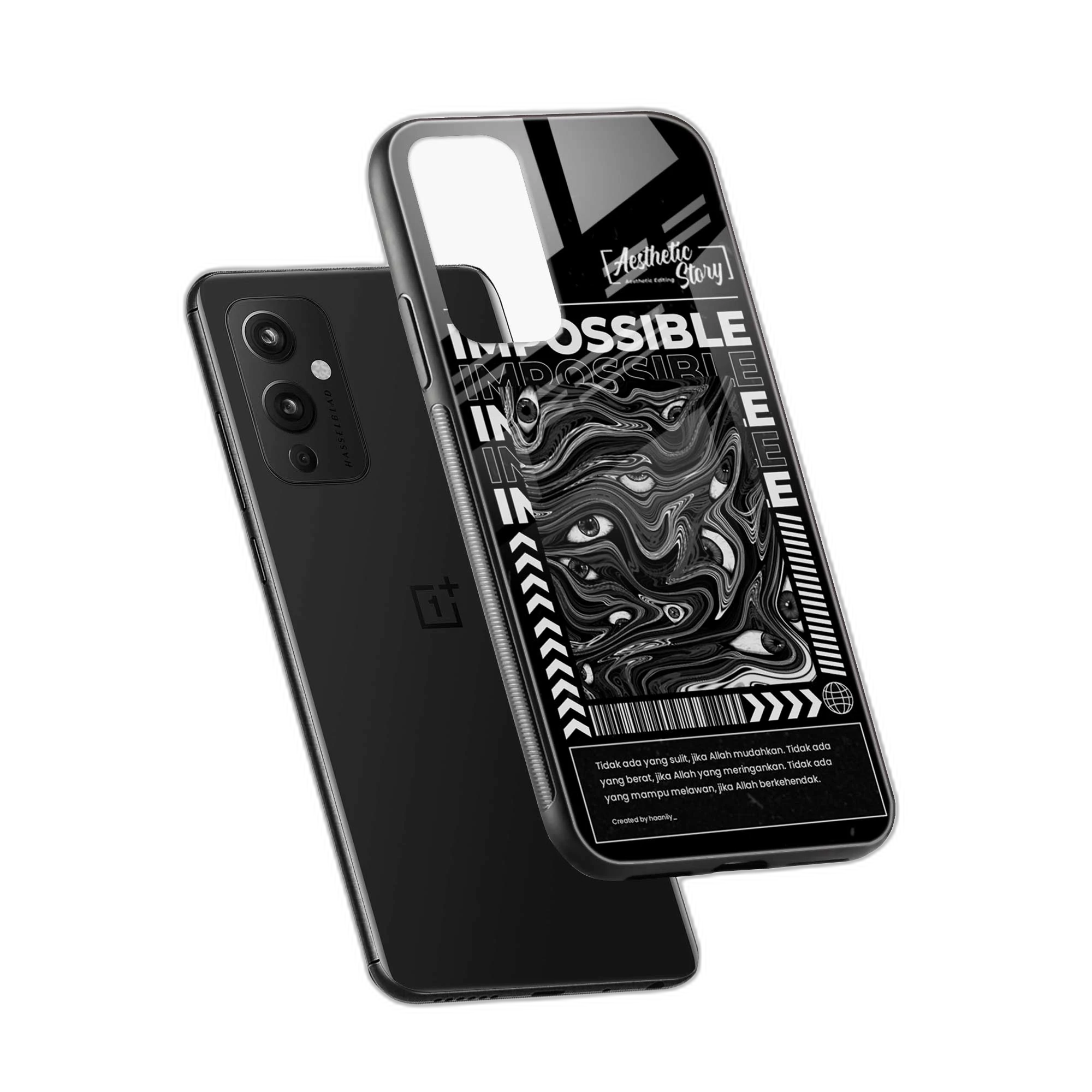 Impossible OnePlus 9 Back Cover view 2