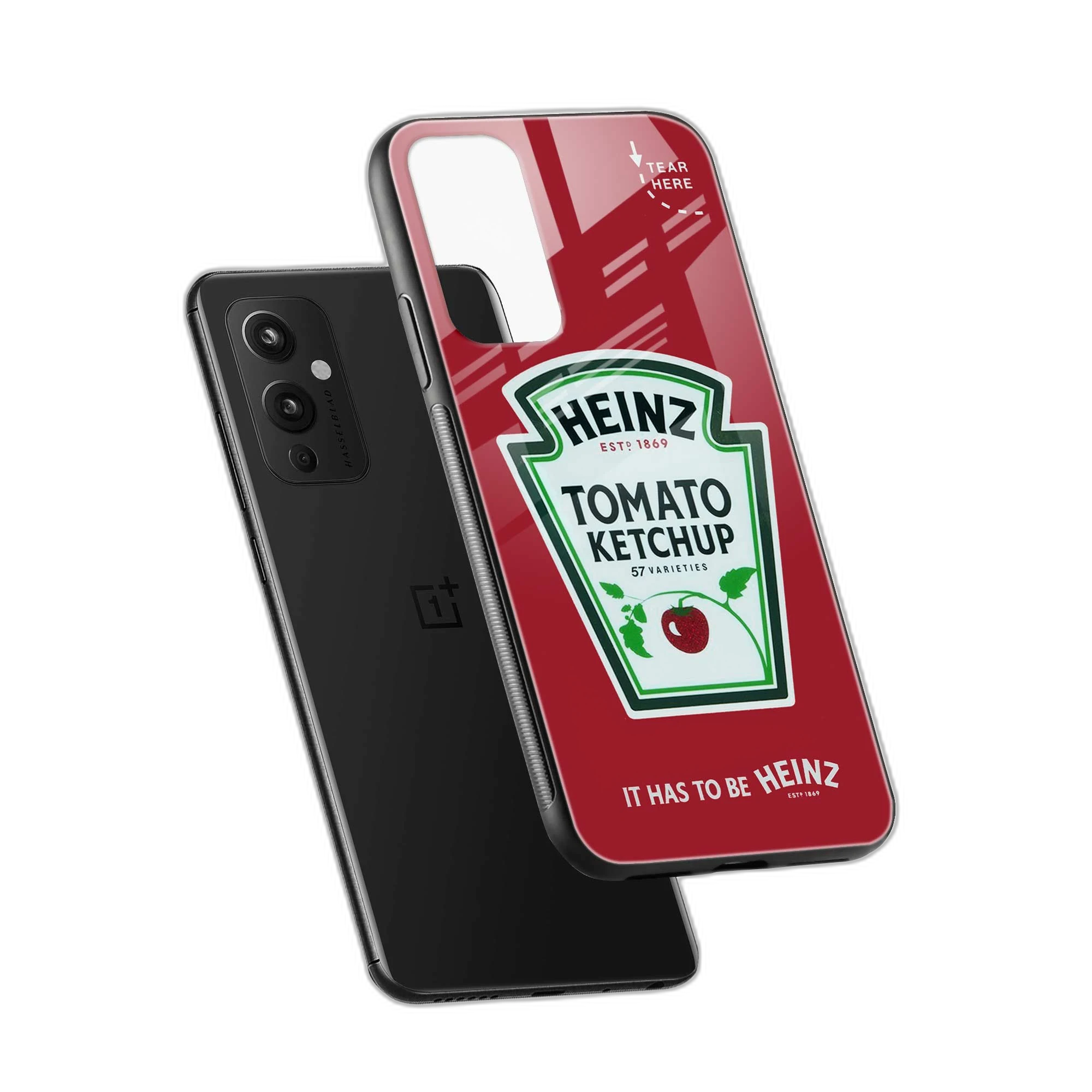 Ketchup OnePlus 9 Back Cover view 2