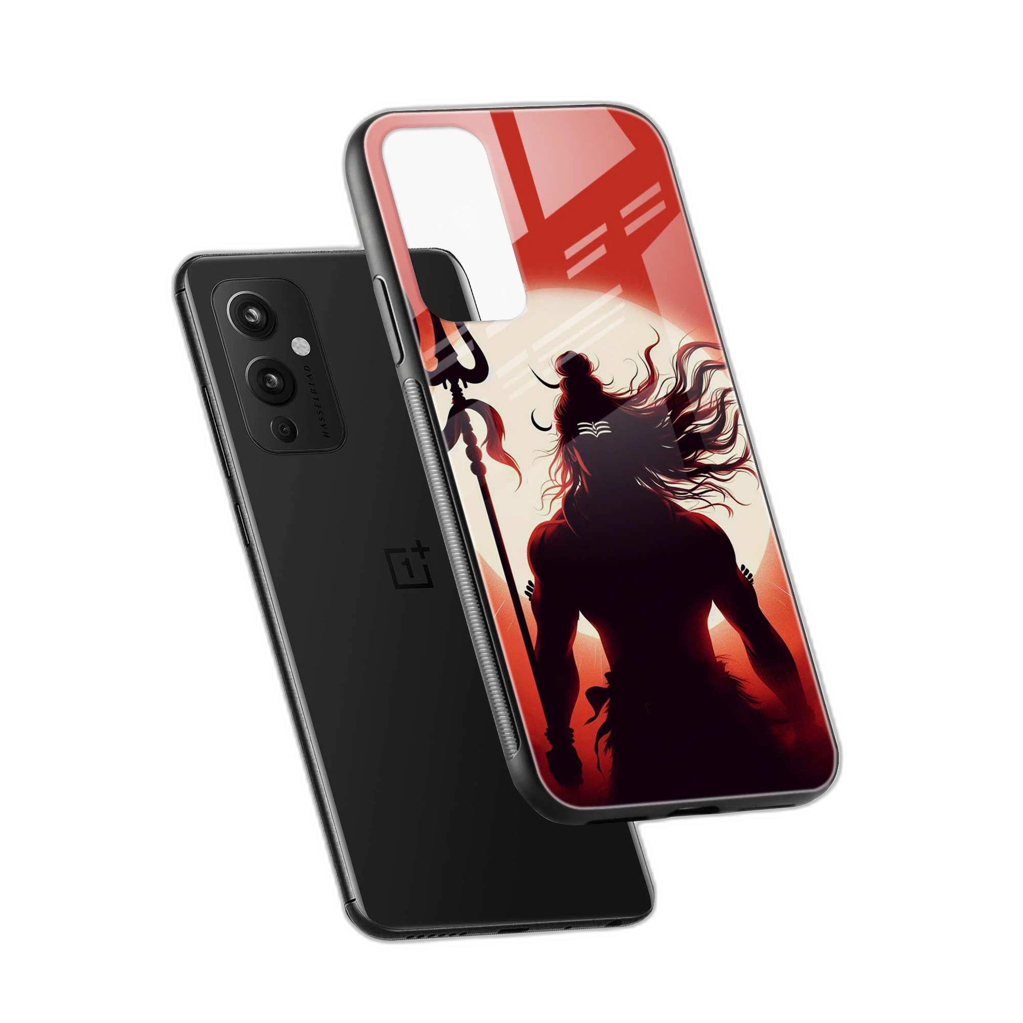 Lord Shiva OnePlus 9 Back Cover view 2
