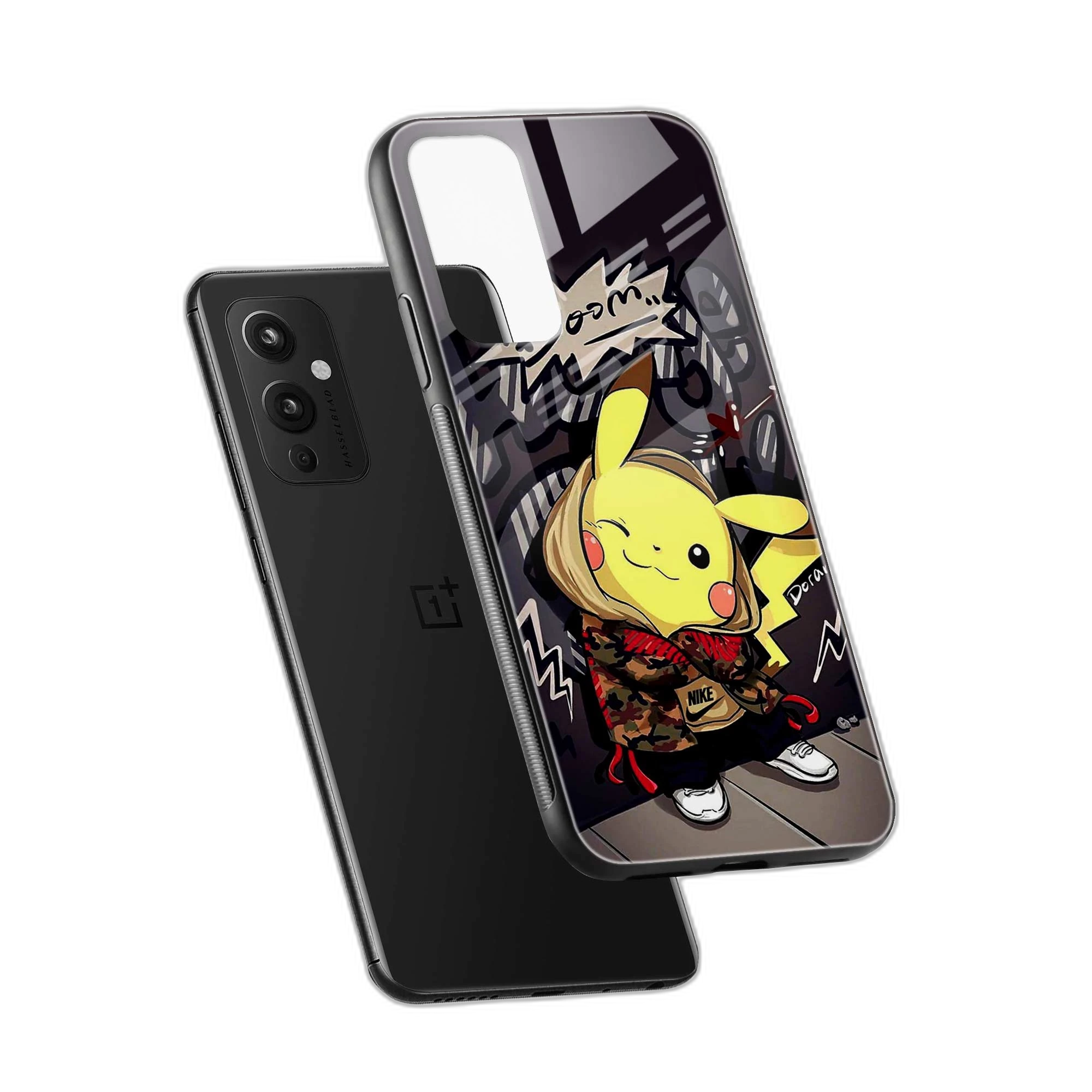 Pikachu OnePlus 9 Back Cover view 2