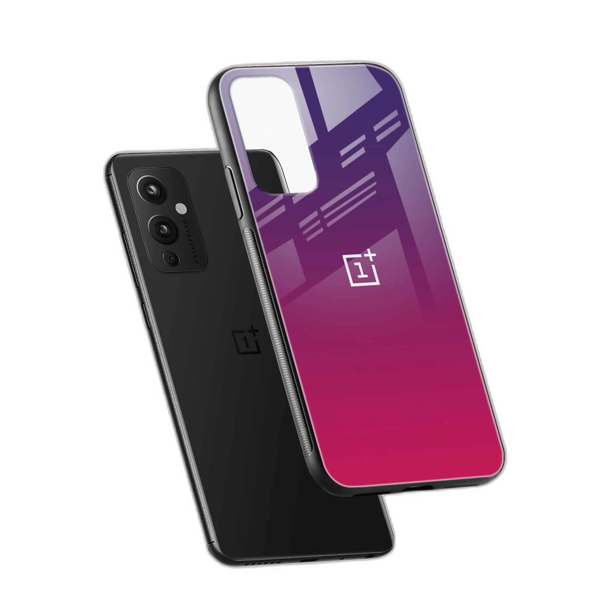 Pink Rise OnePlus 9 Back Cover view 2