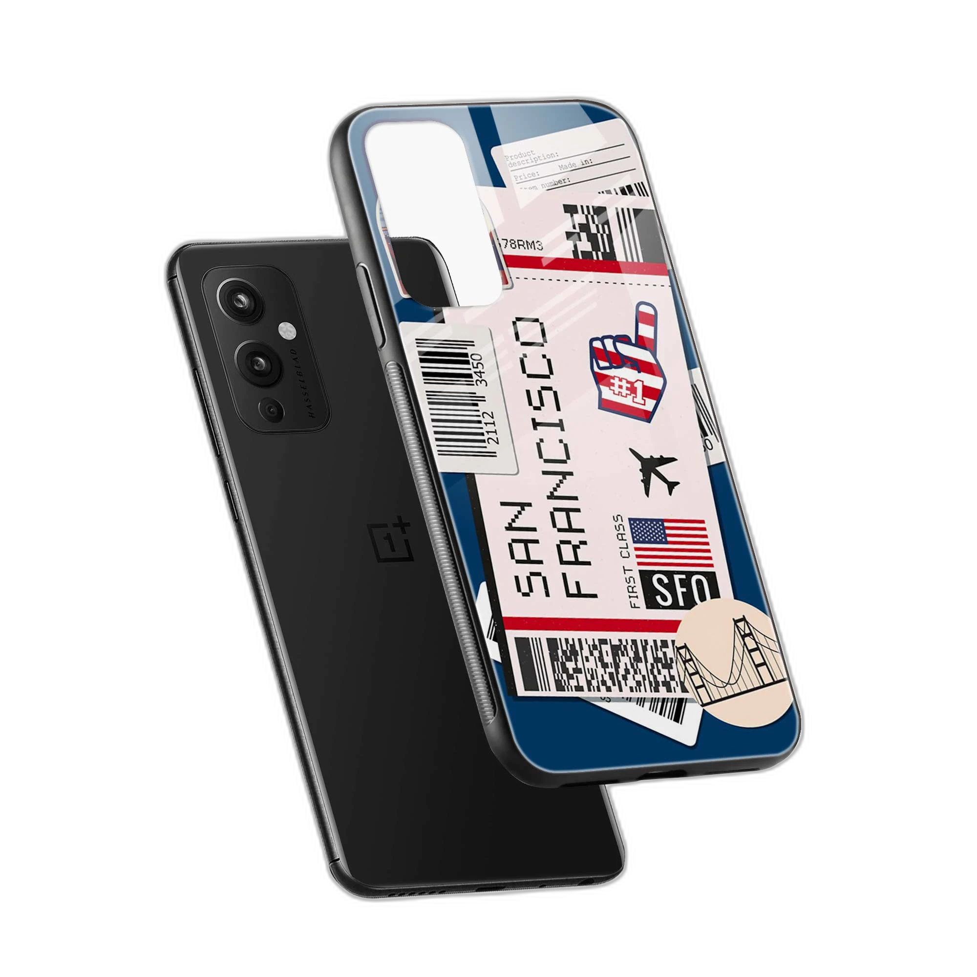 San Francisco OnePlus 9 Back Cover view 2