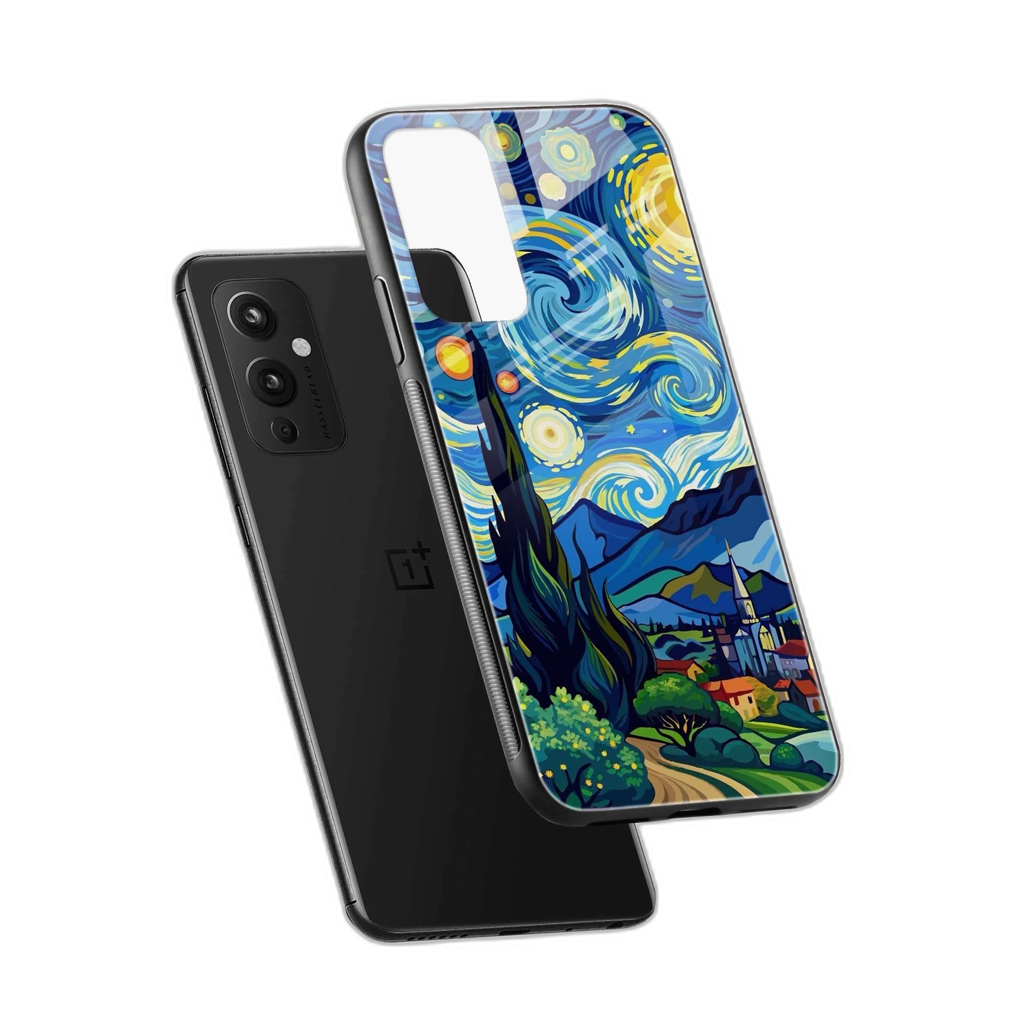 Starry Night OnePlus 9 Back Cover view 2