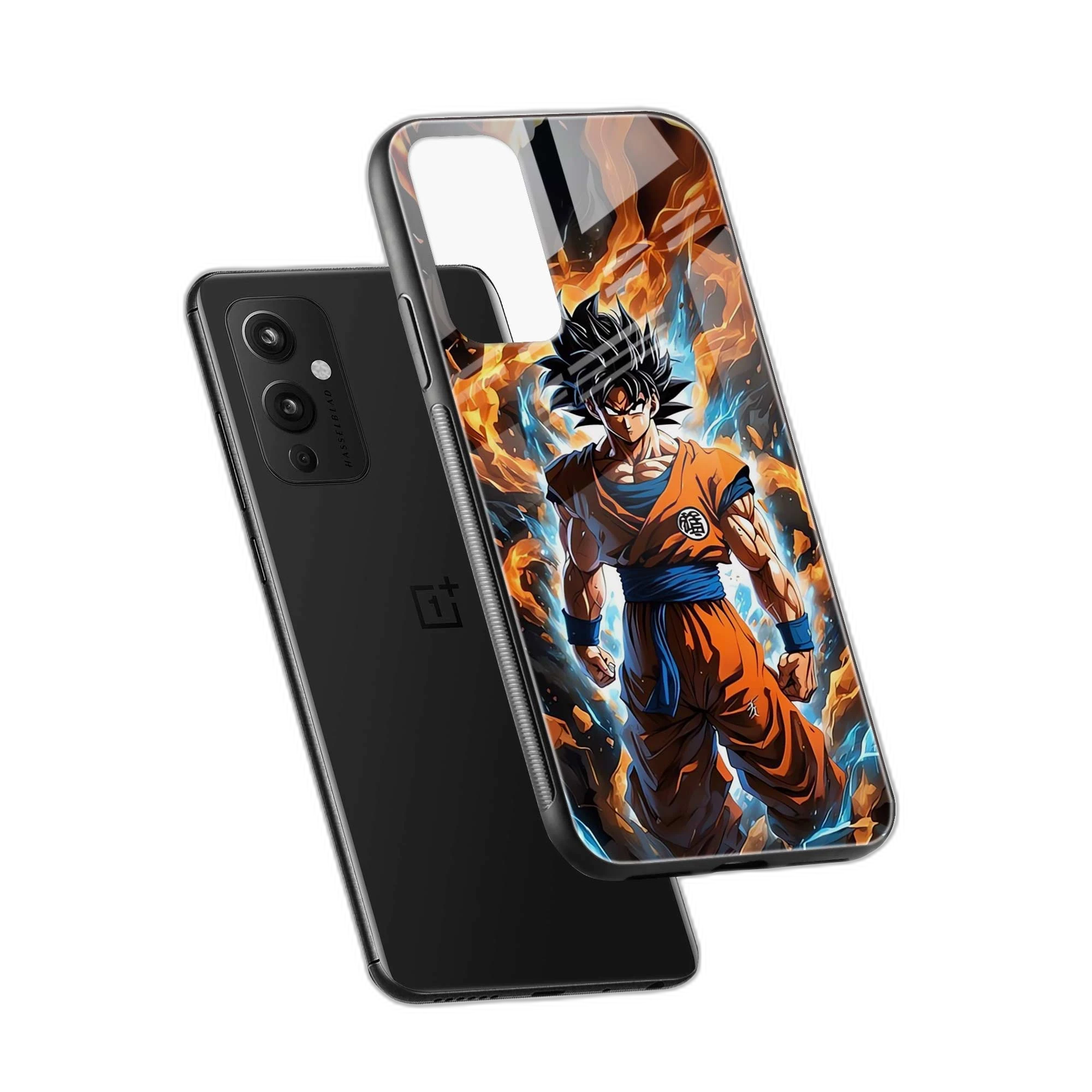 Transformation Goku OnePlus 9 Back Cover view 2