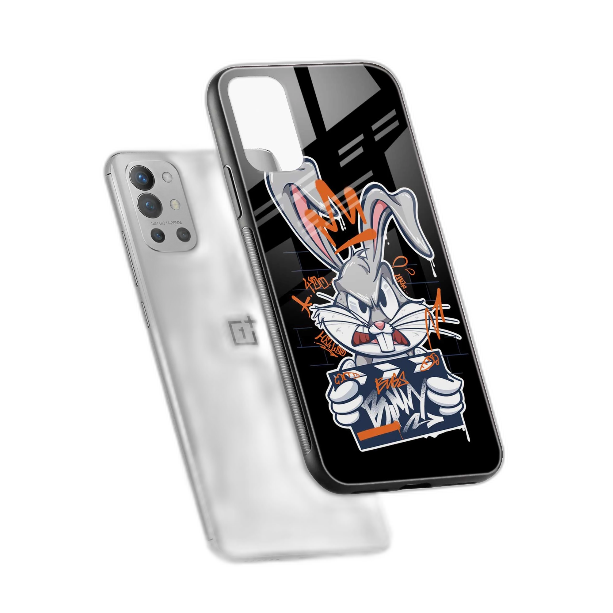 Angry Bunny OnePlus 9r Back Cover view 2