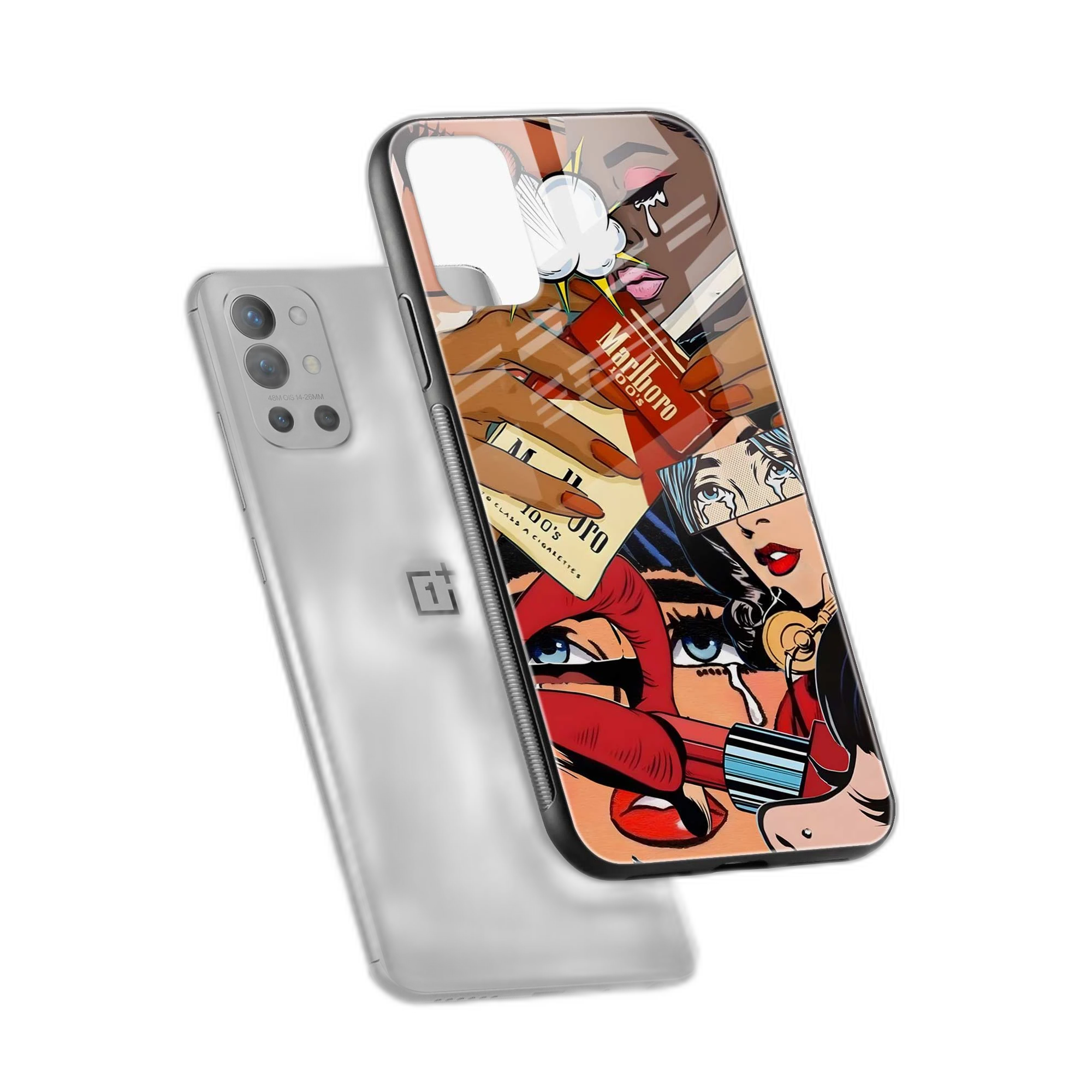 Bad Girl OnePlus 9r Back Cover view 2