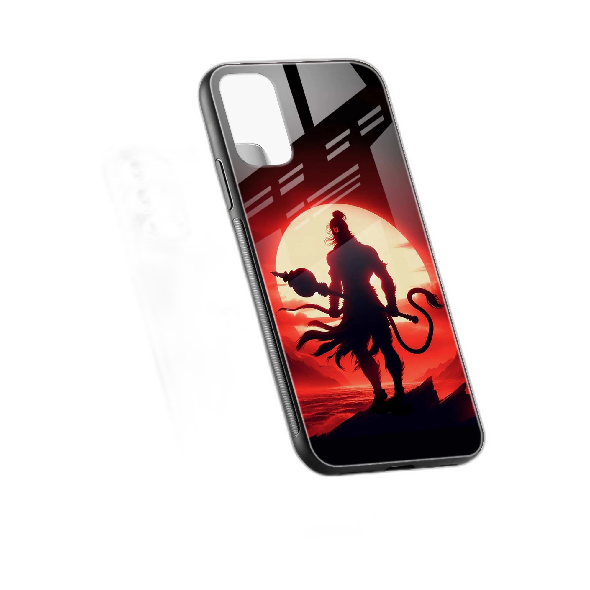 Bajrangbali OnePlus 9r Back Cover view 2