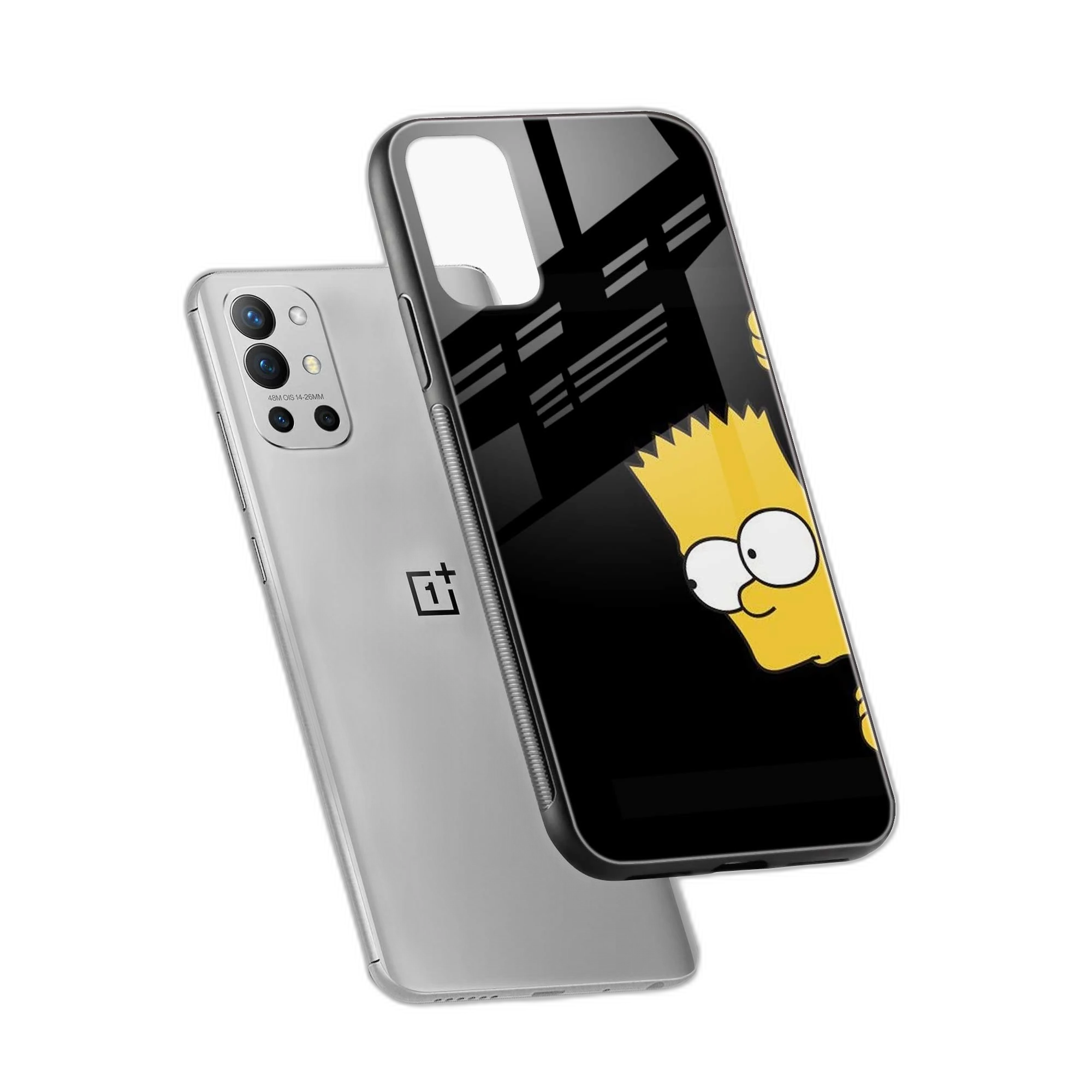 Bart Simpson OnePlus 9r Back Cover view 2