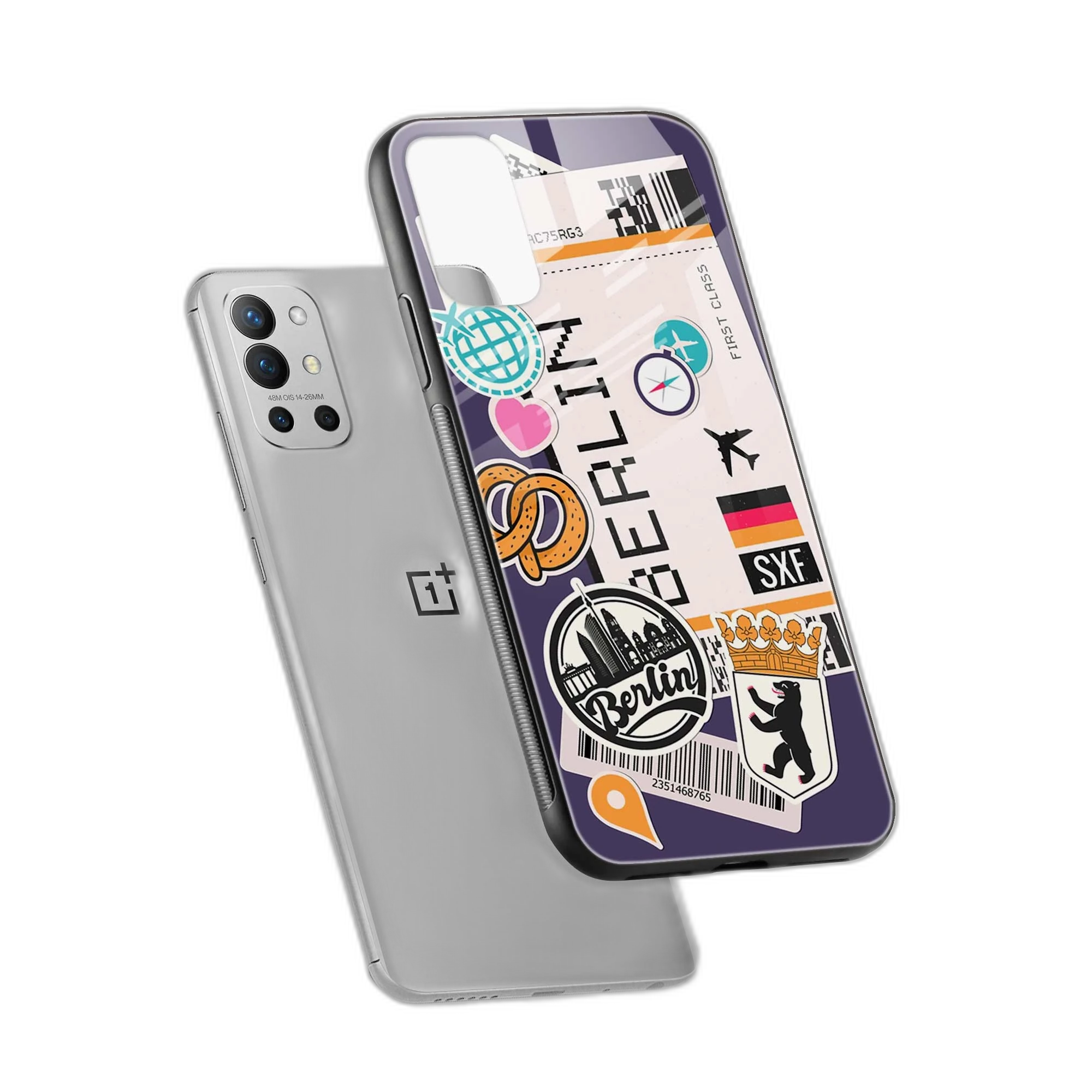Berlin OnePlus 9r Back Cover view 2