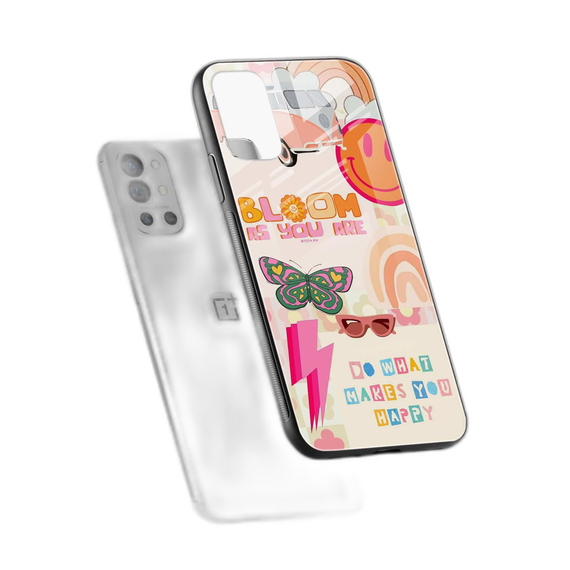 Bloom OnePlus 9r Back Cover view 2