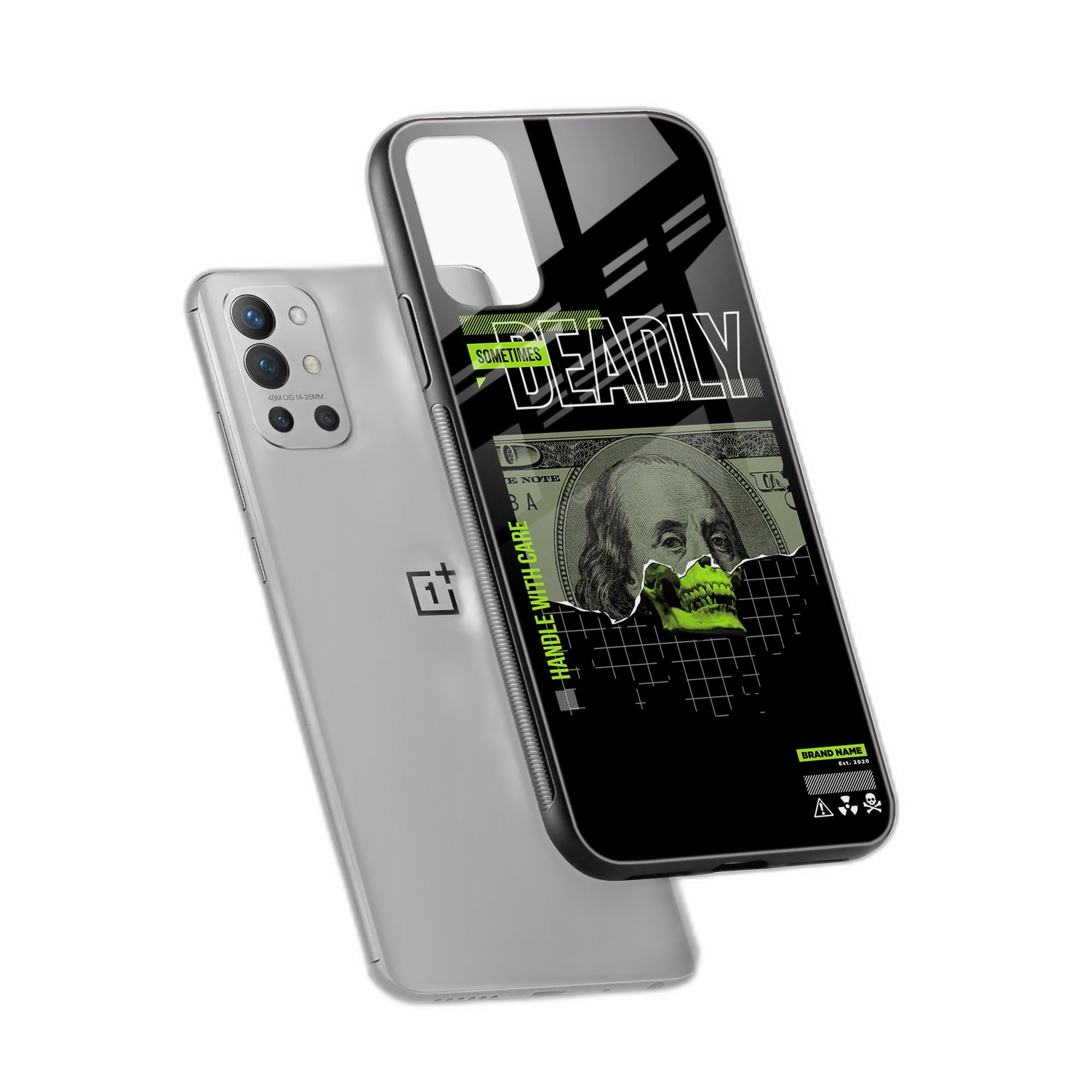 Deadly Dollar OnePlus 9r Back Cover view 2