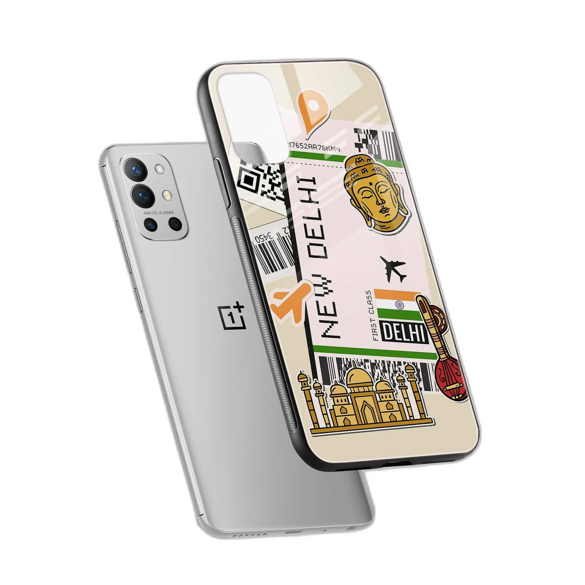 Delhi OnePlus 9r Back Cover view 2