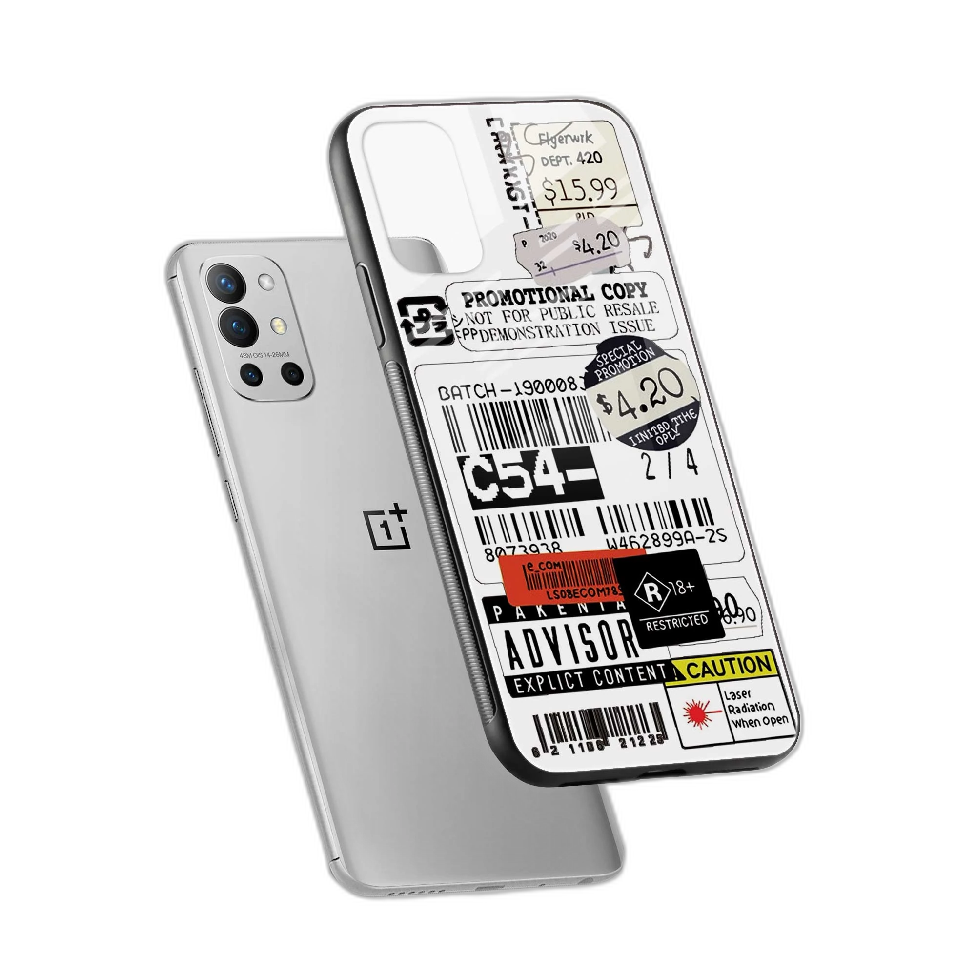 Explicit OnePlus 9r Back Cover view 2