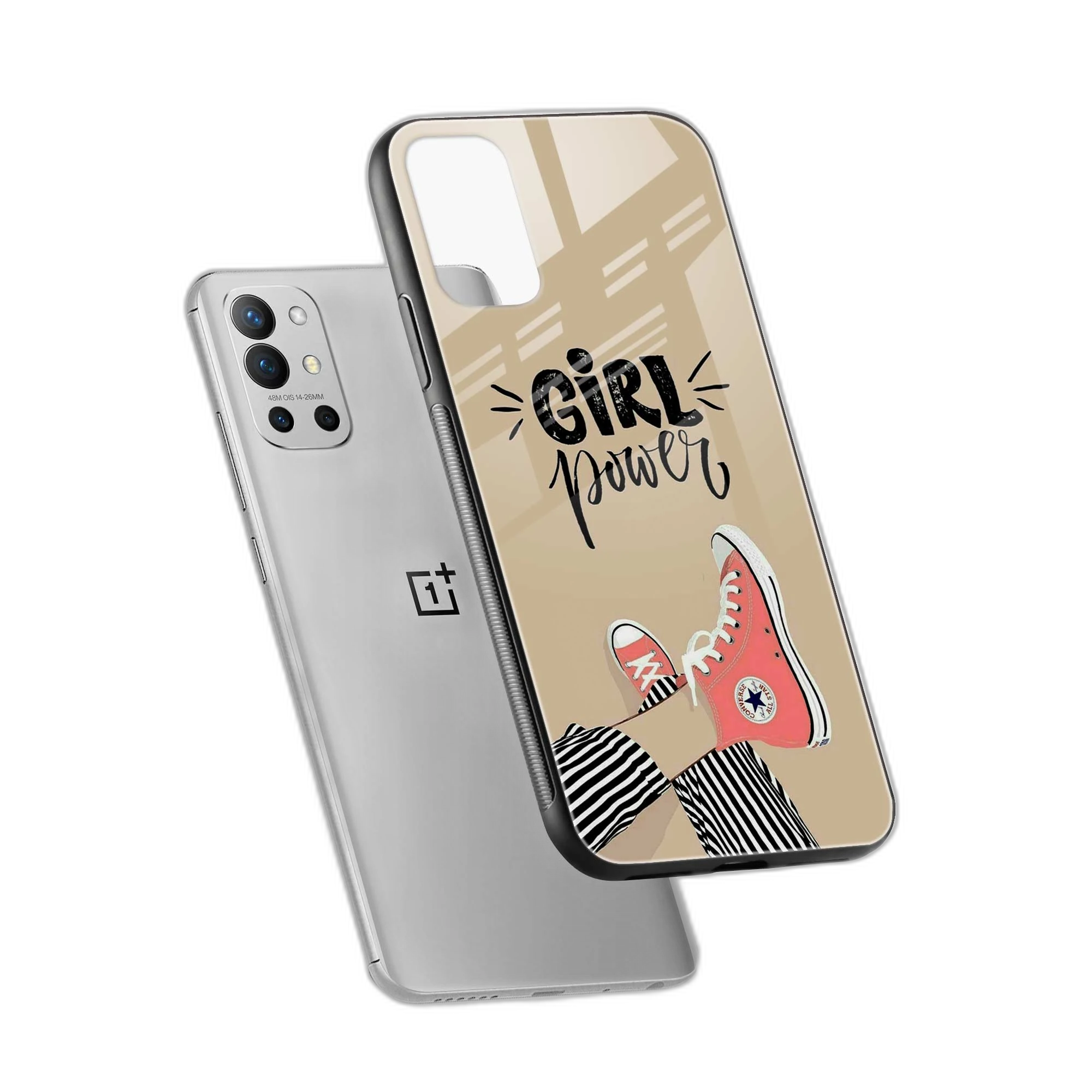 Girl Power OnePlus 9r Back Cover view 2