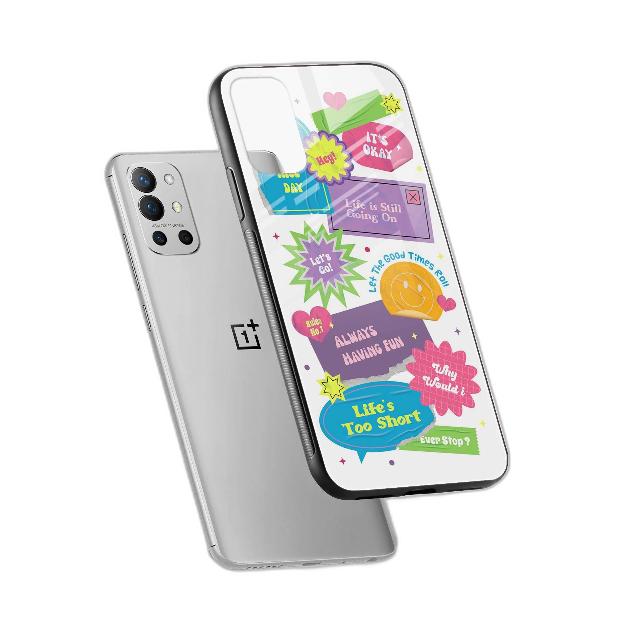 Having Fun OnePlus 9r Back Cover view 2