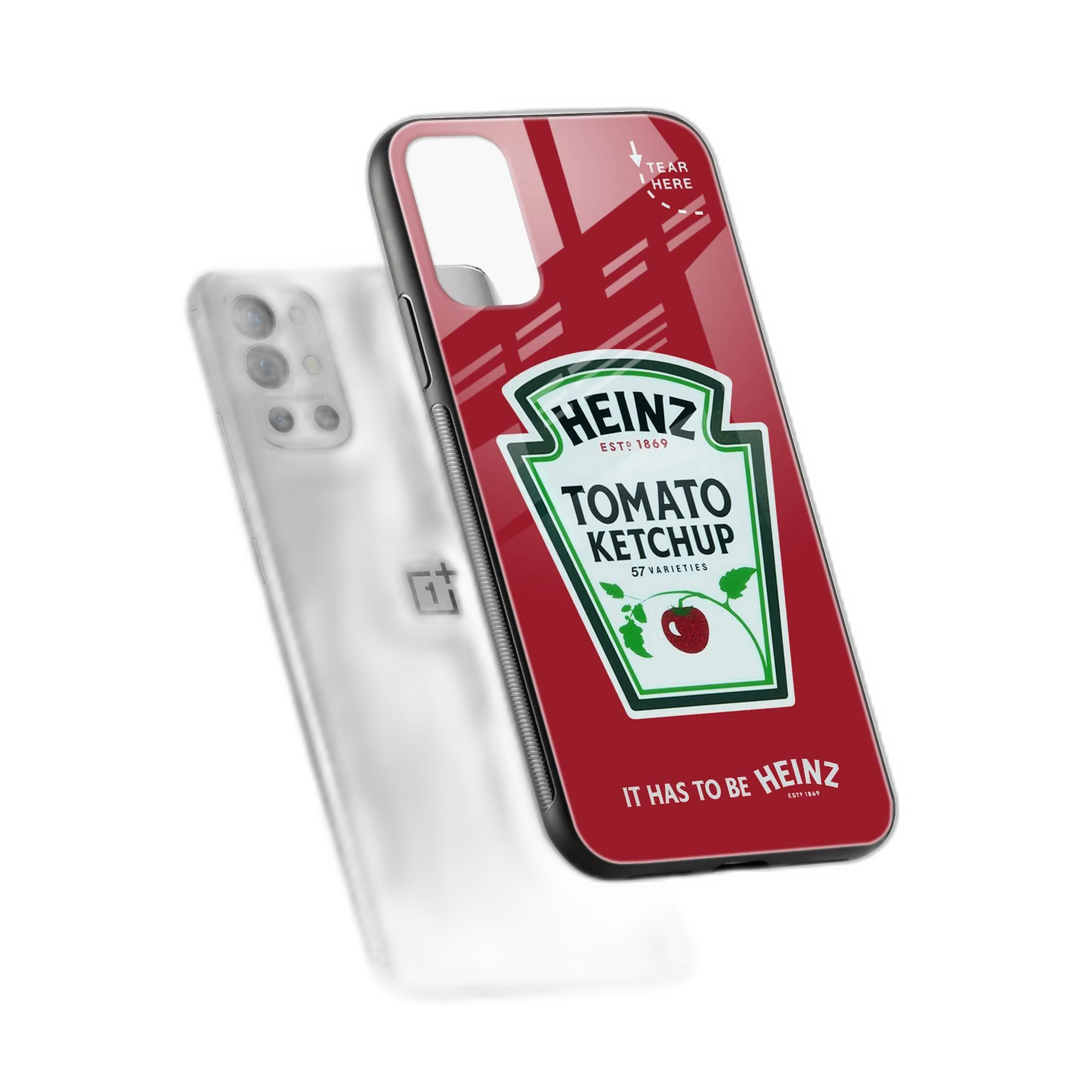 Ketchup OnePlus 9r Back Cover view 2