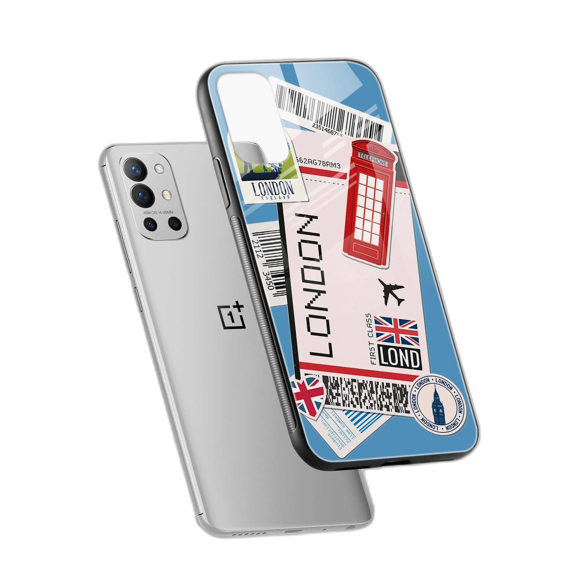 London OnePlus 9r Back Cover view 2