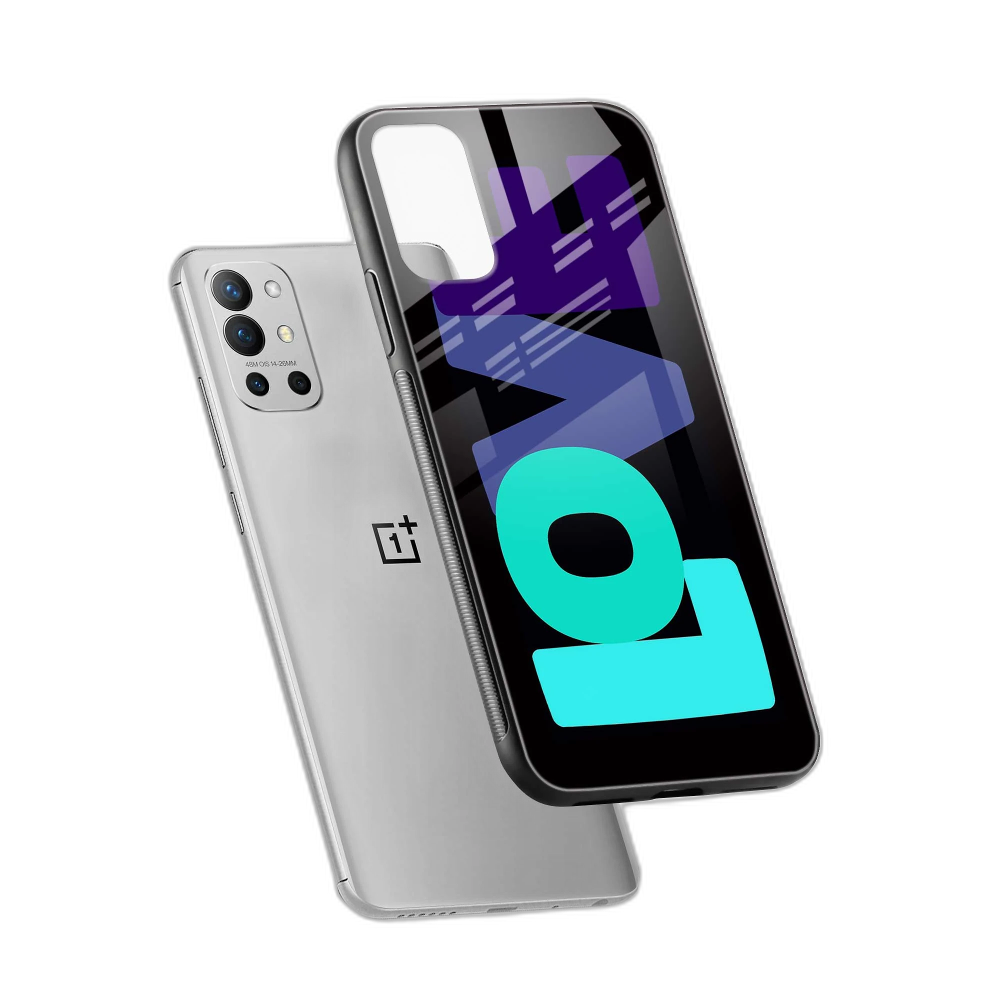 Love OnePlus 9r Back Cover view 2