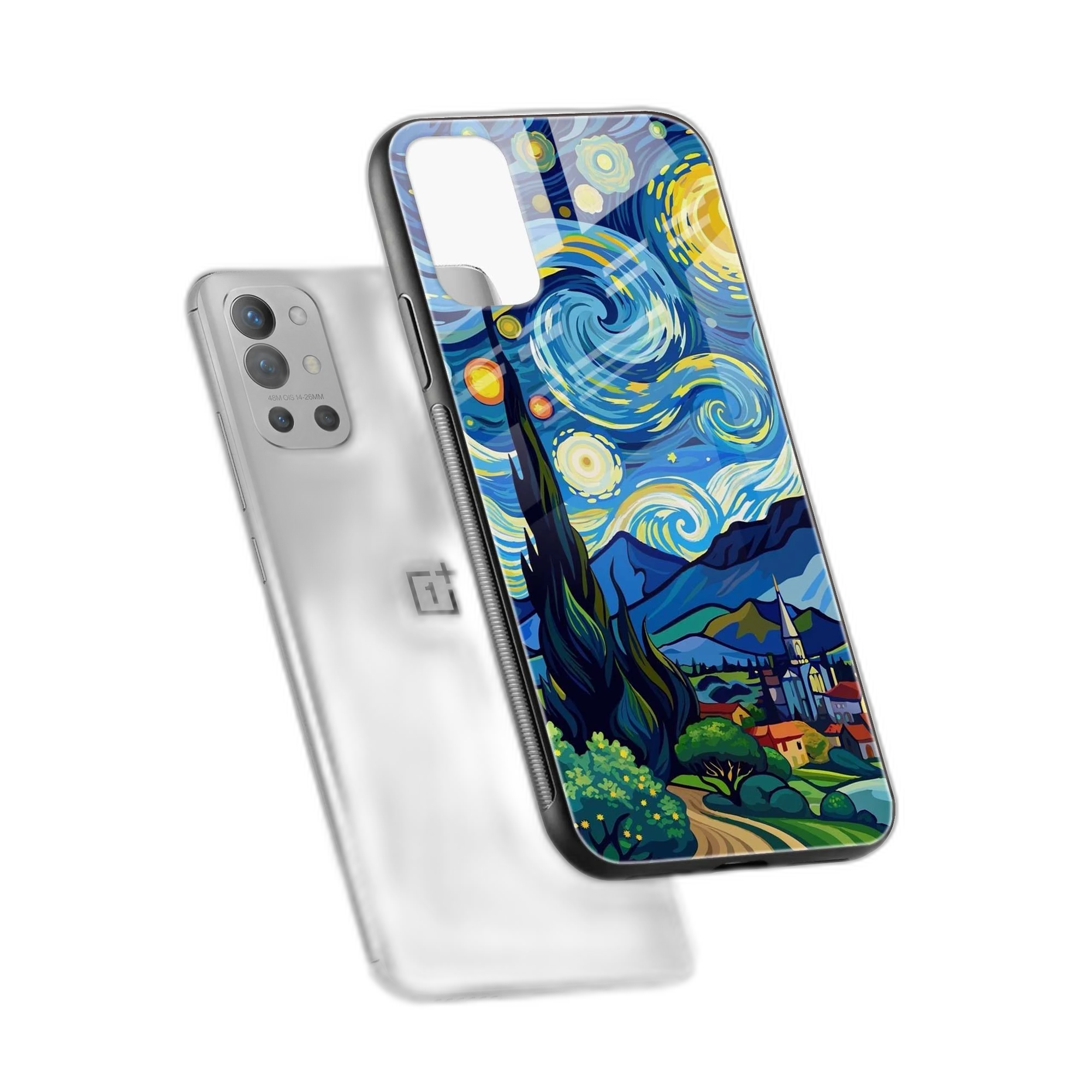 Starry Night OnePlus 9r Back Cover view 2