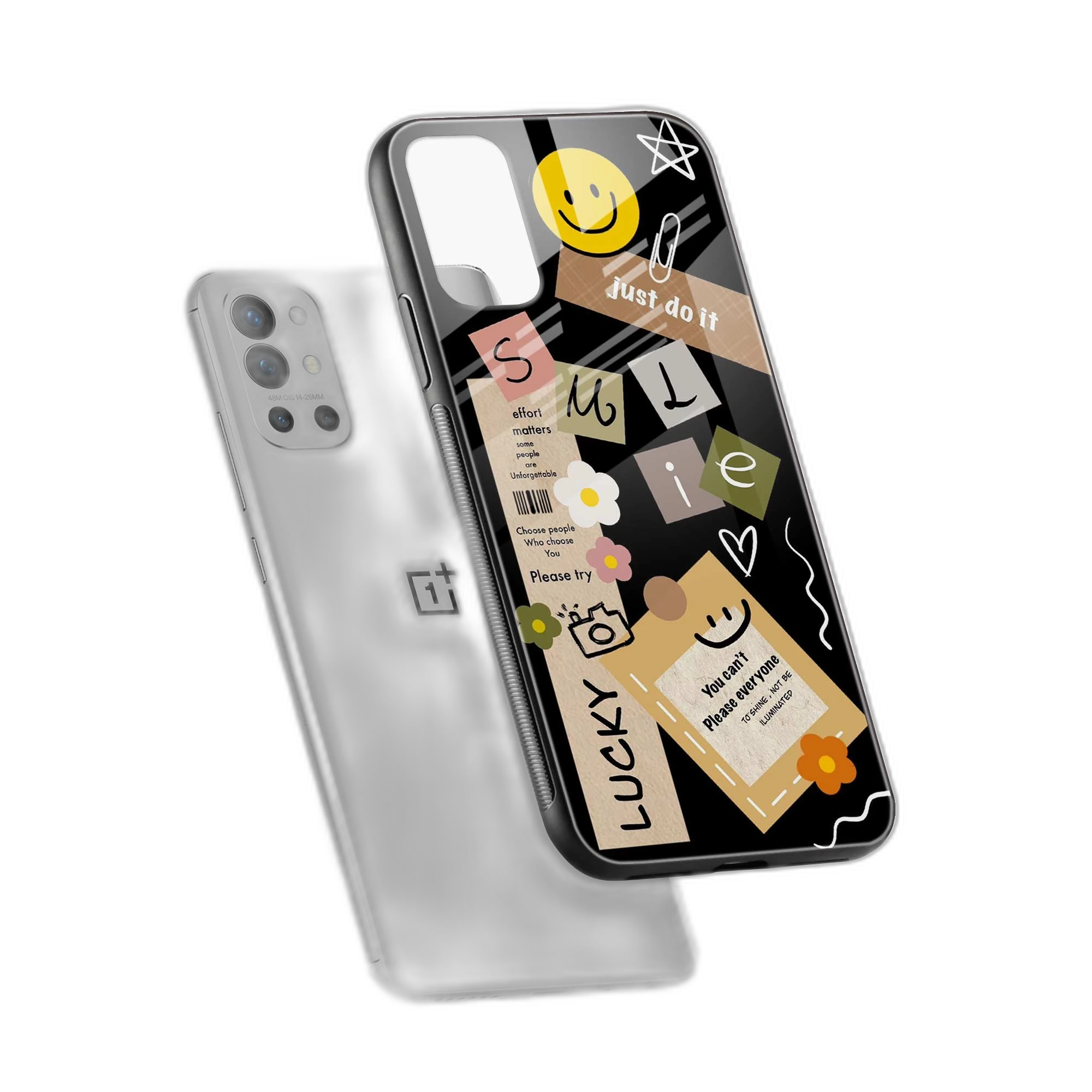 Stylish OnePlus 9r Back Cover view 2