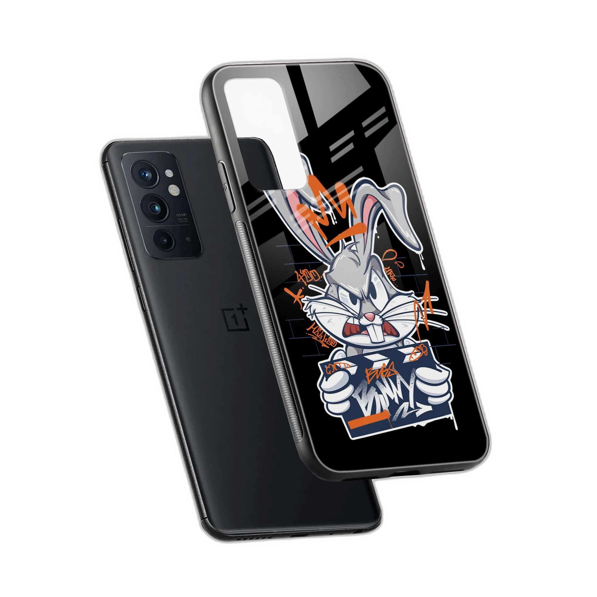 Angry Bunny OnePlus 9RT Back Cover view 2