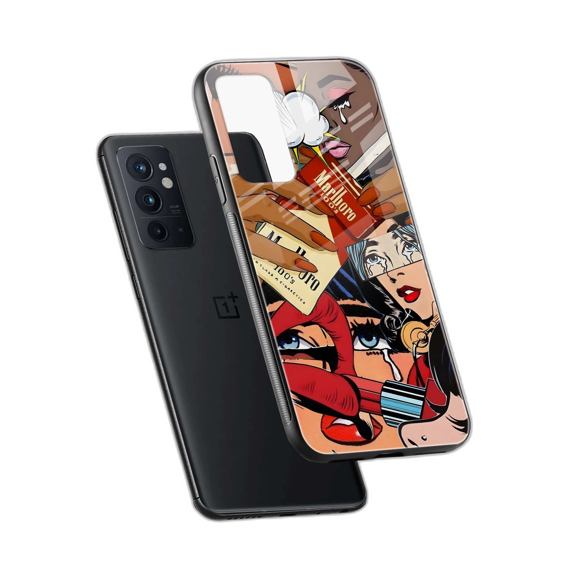 Bad Girl OnePlus 9RT Back Cover view 2