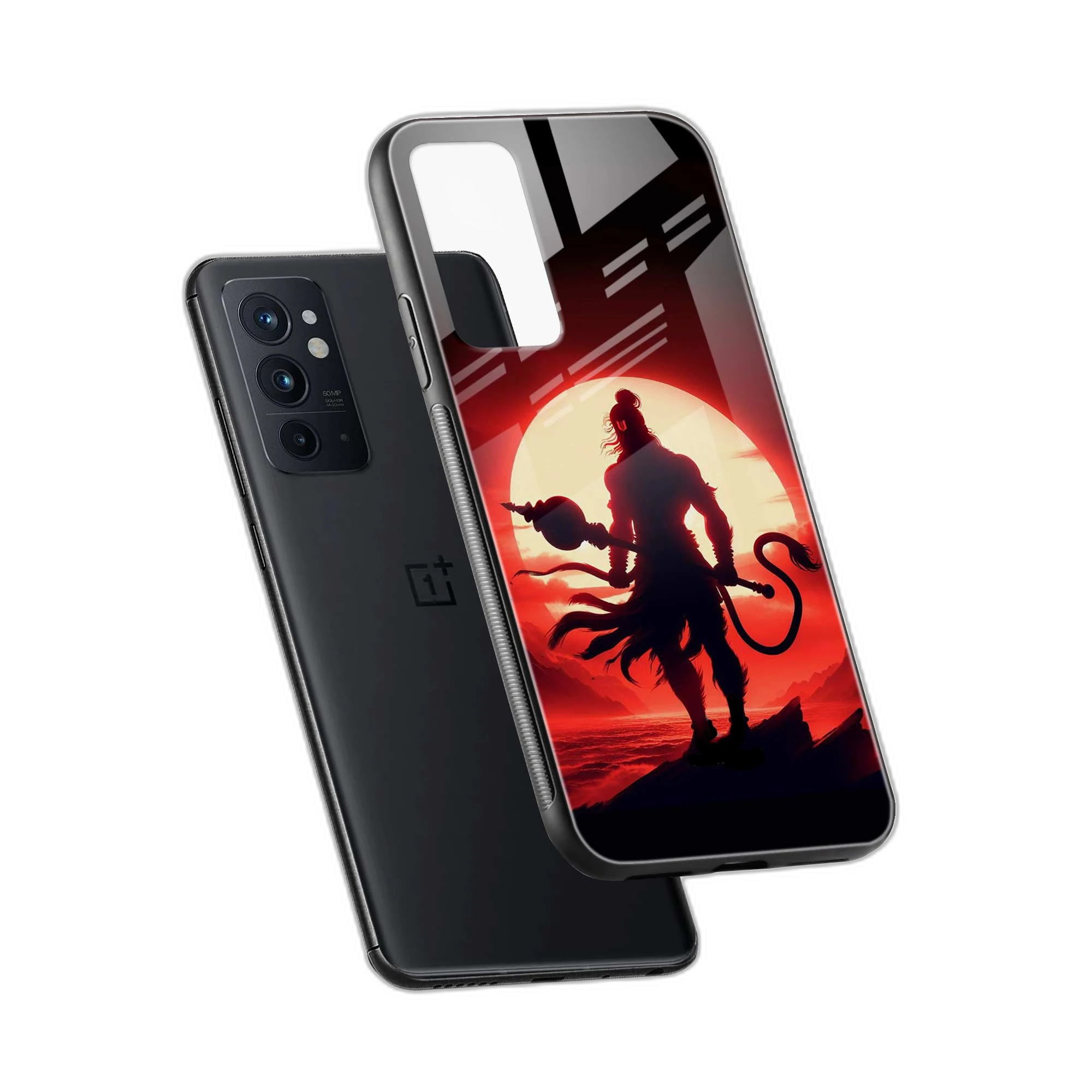 Bajrangbali OnePlus 9RT Back Cover view 2