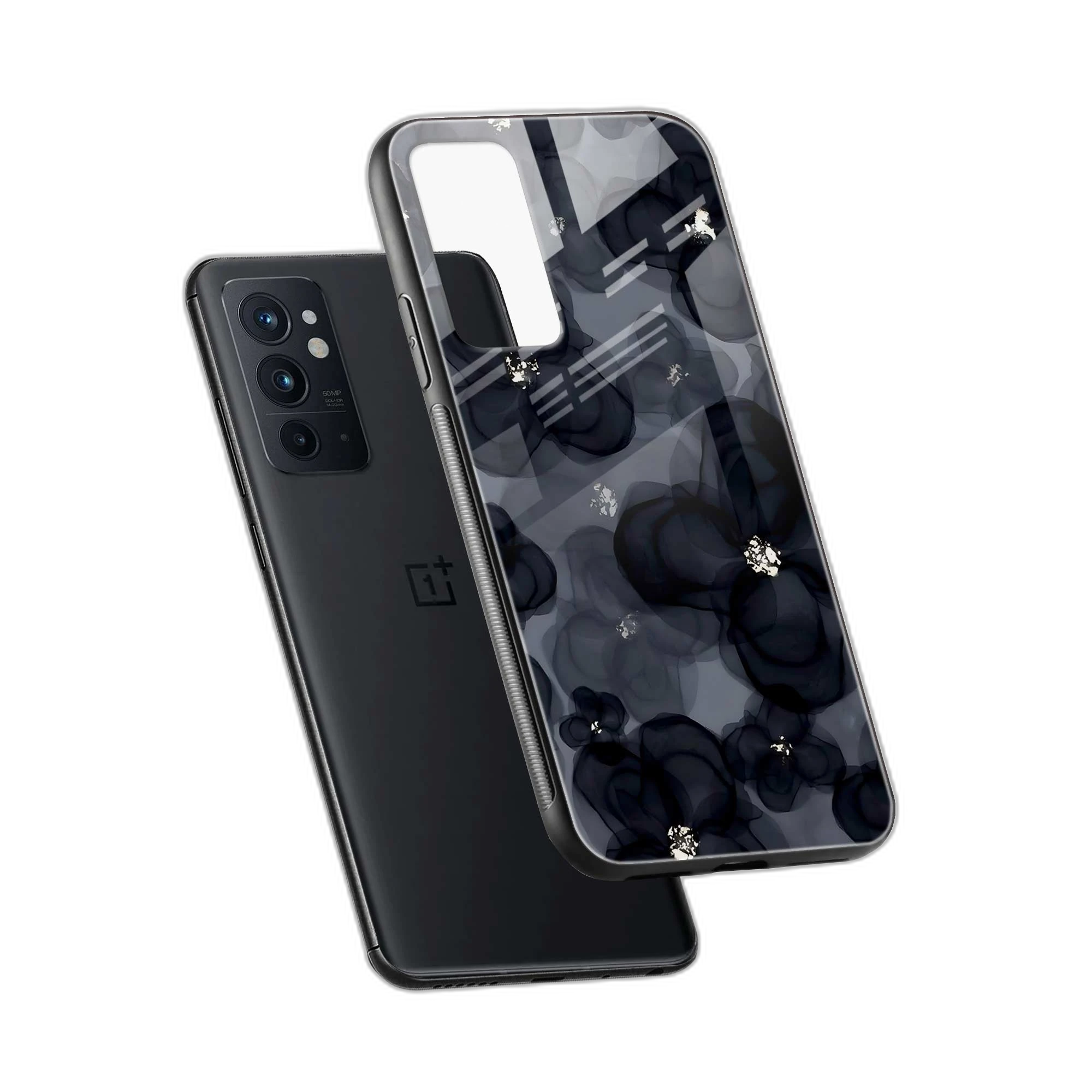 Black Beauty OnePlus 9RT Back Cover view 2