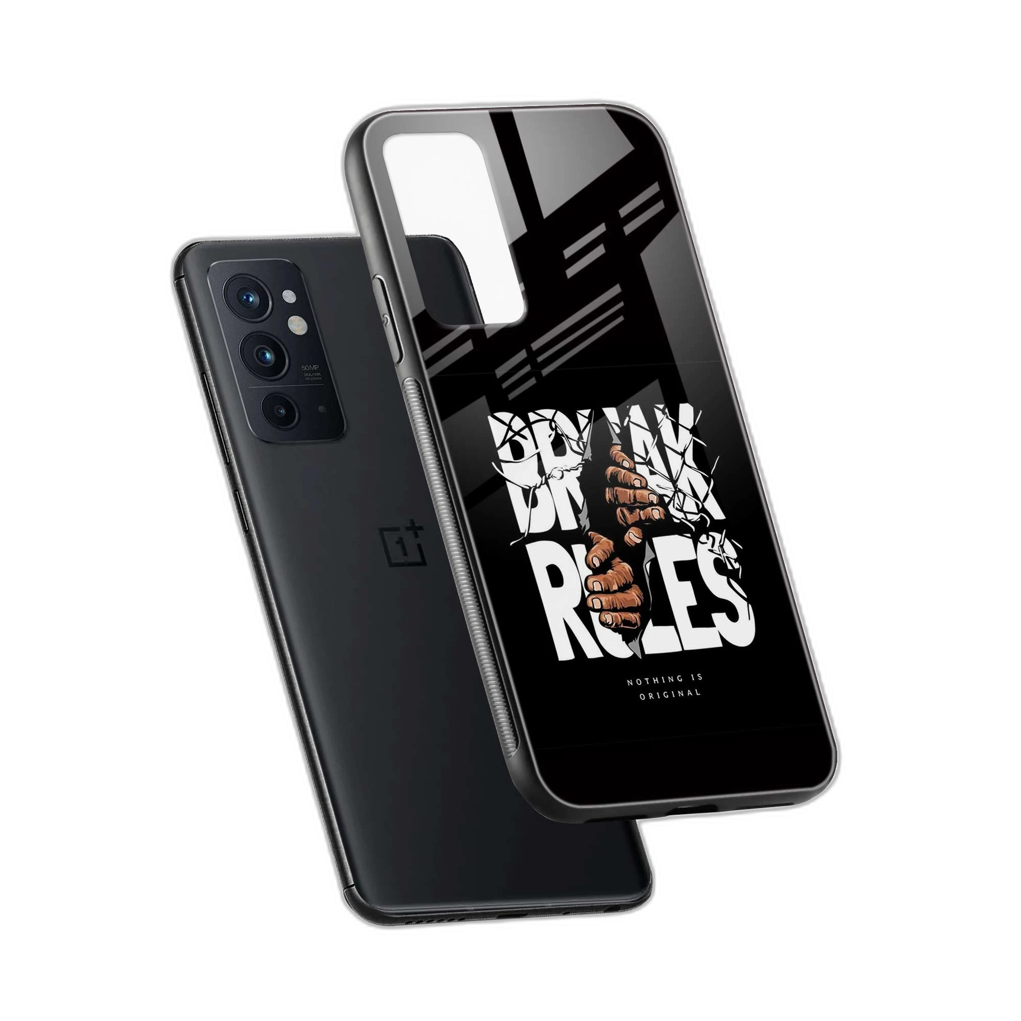 Break Rules OnePlus 9RT Back Cover view 2